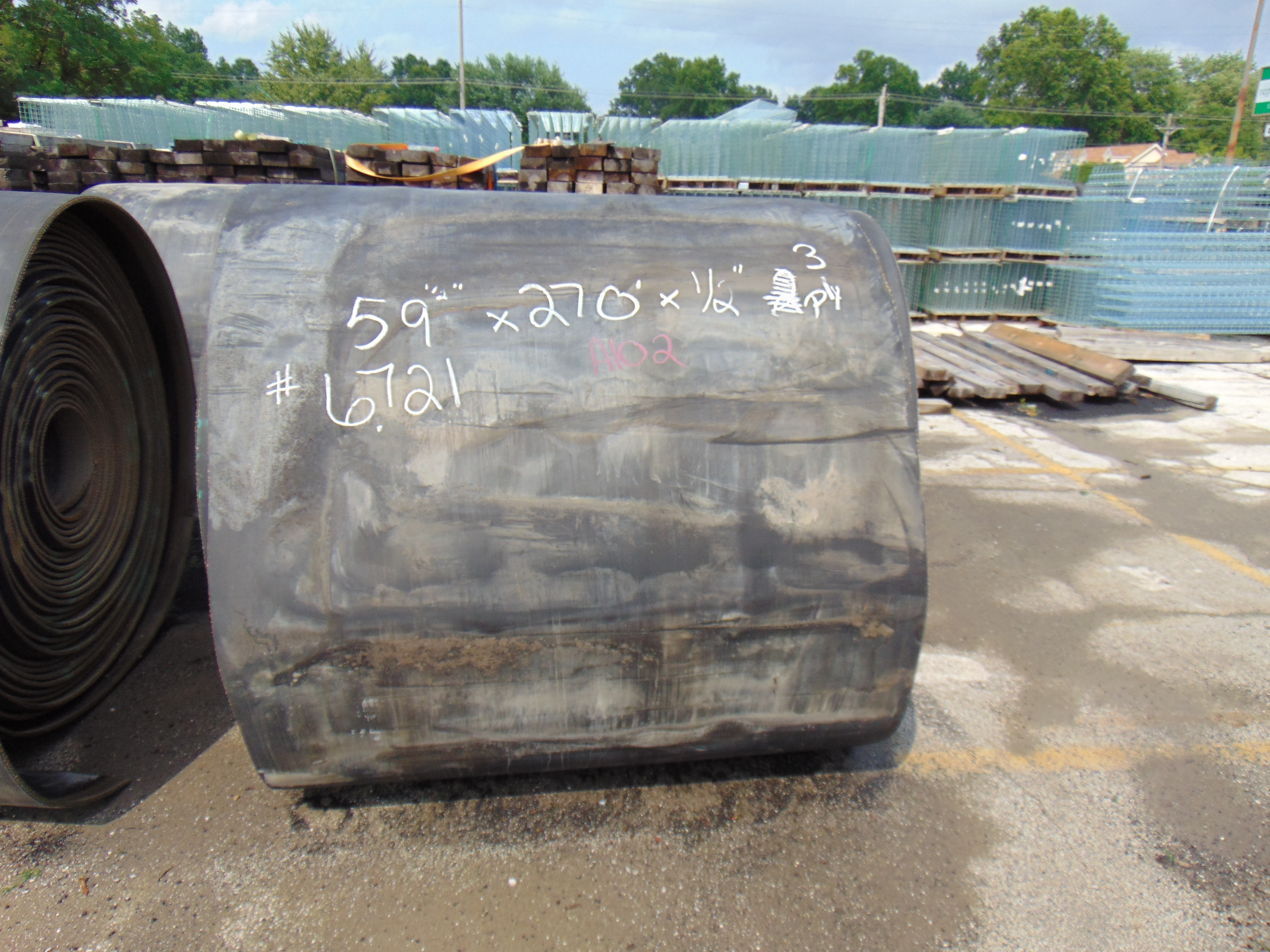 Used Rubber Conveyor