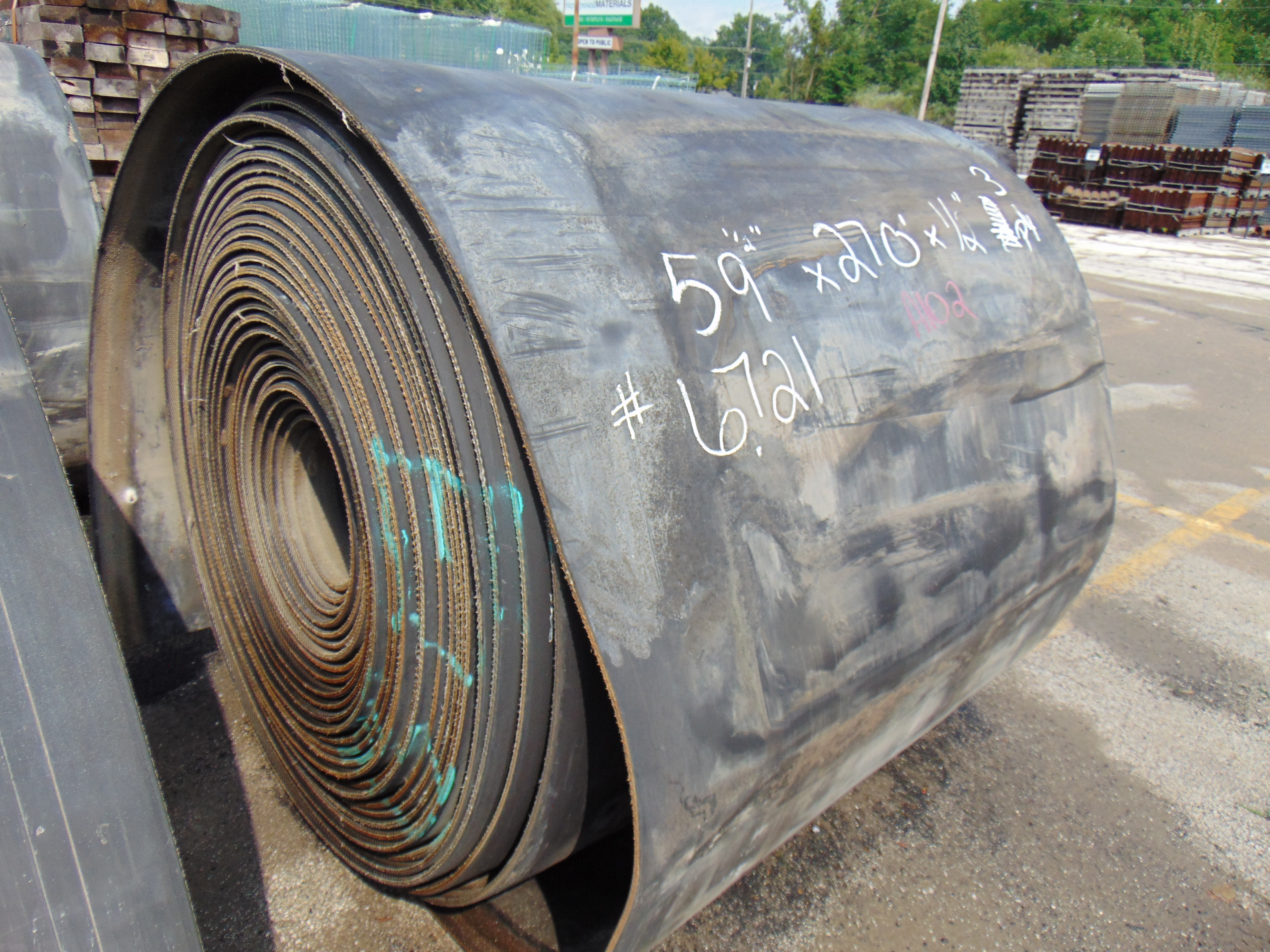 Used Rubber Conveyor