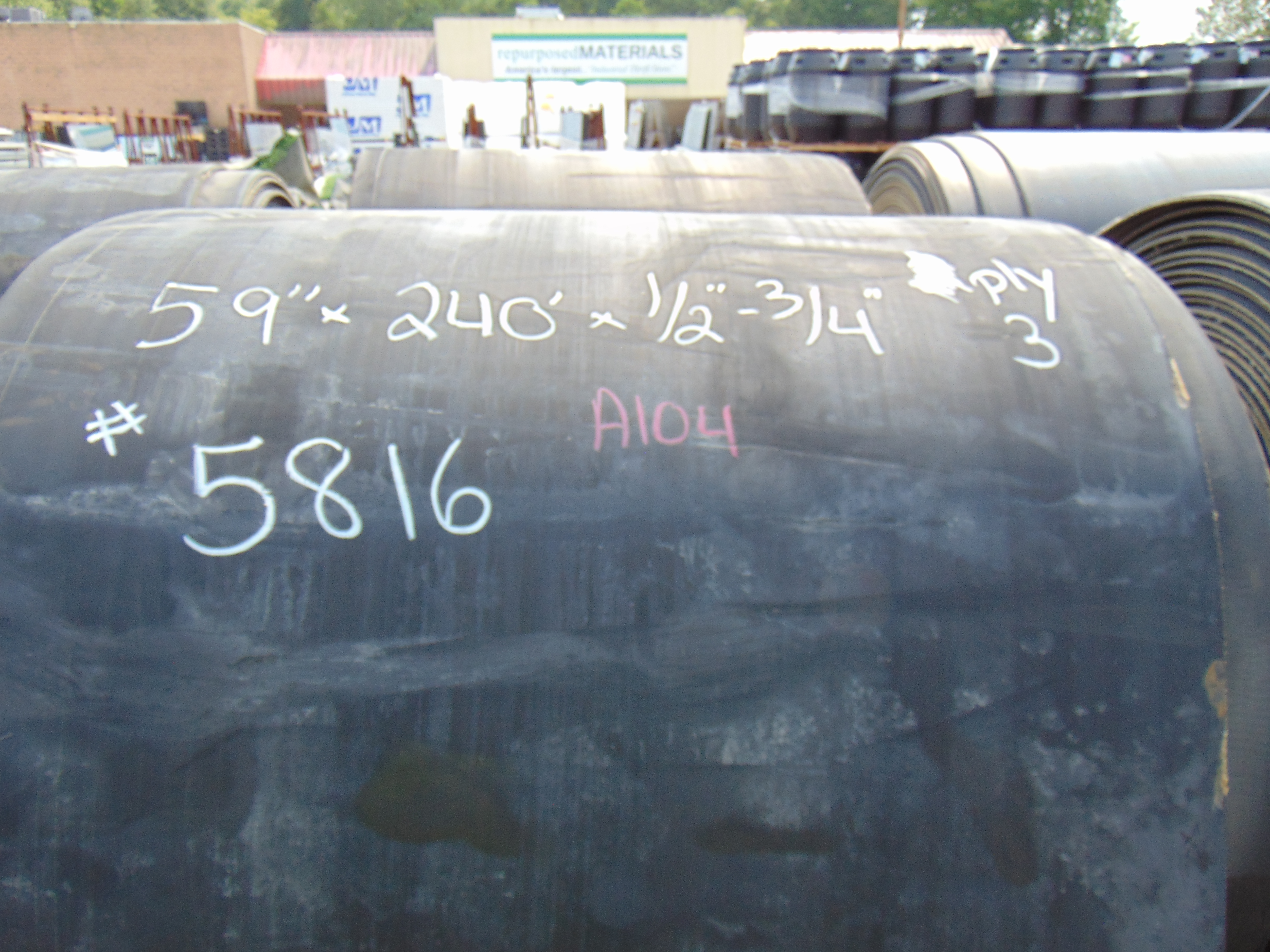 Used Rubber Conveyor