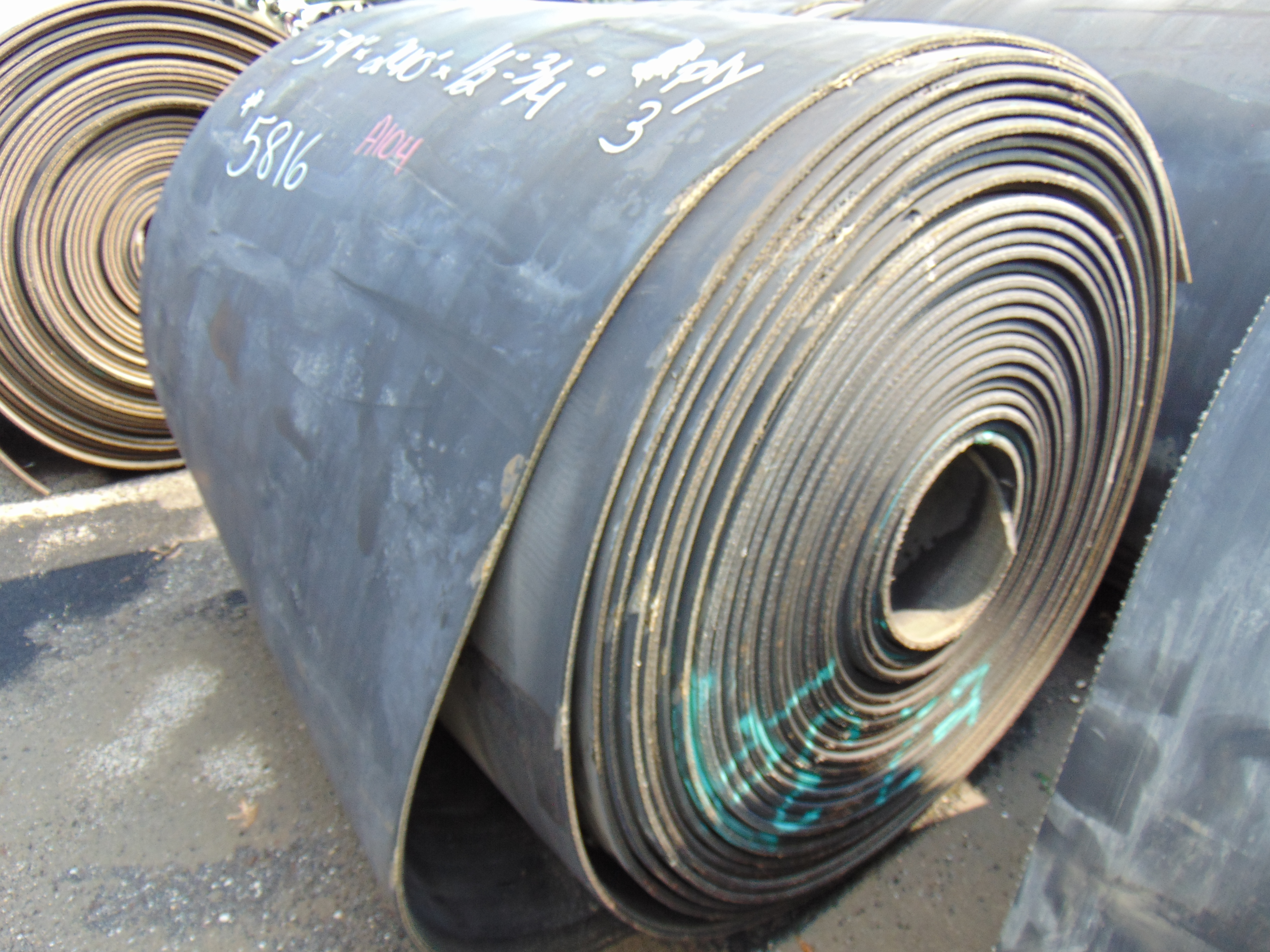 Used Rubber Conveyor