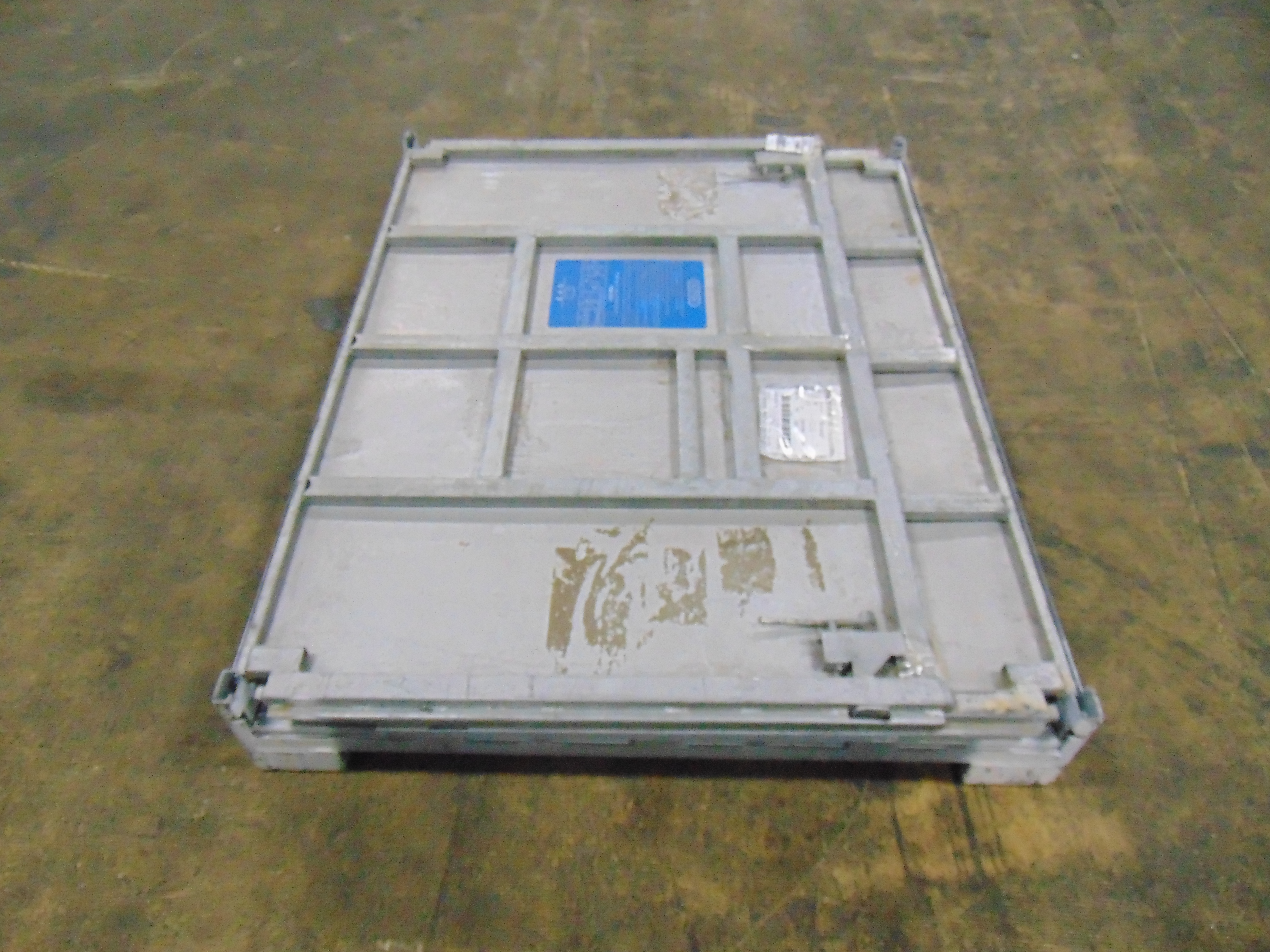 Collapsible Steel Bulk Container - 58" x 45" x 44" - Image 6