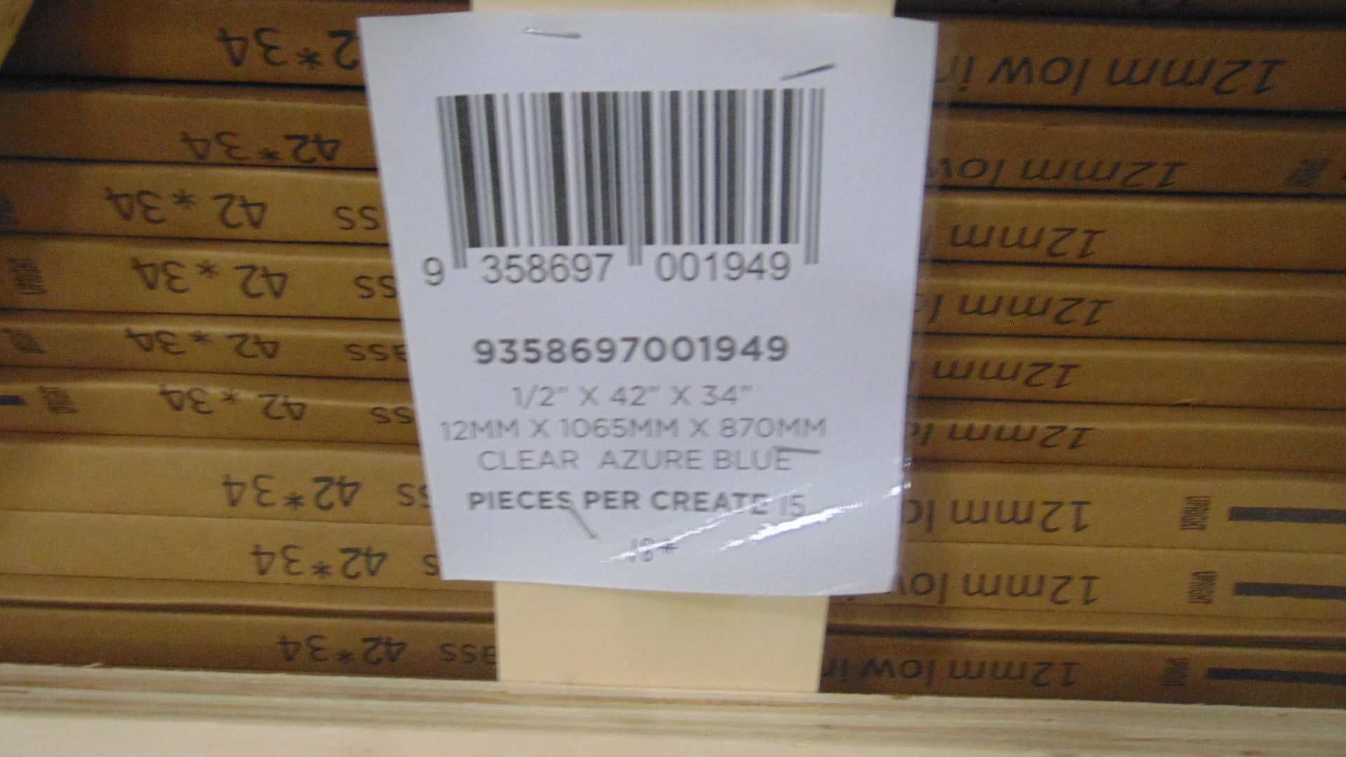 Tempered Glass Sheet