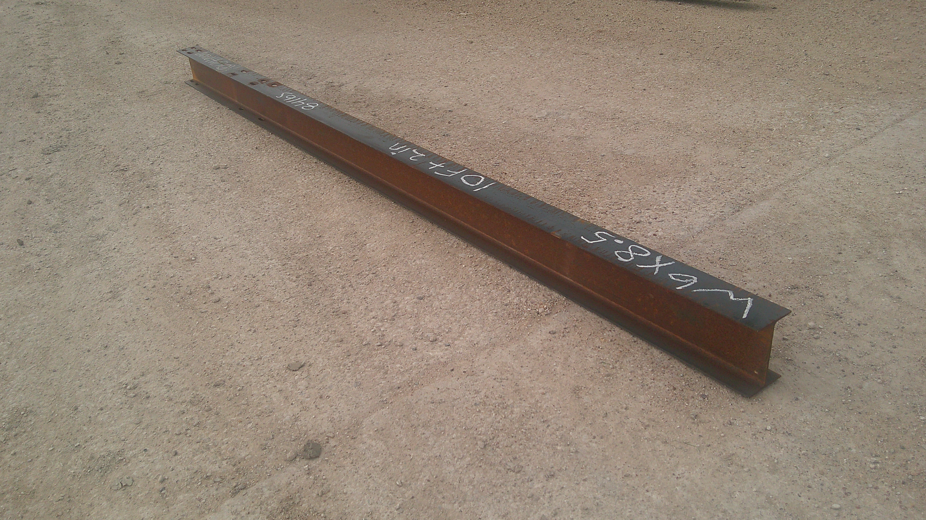 Steel H-Beam - 10'-2" - W6x8.5