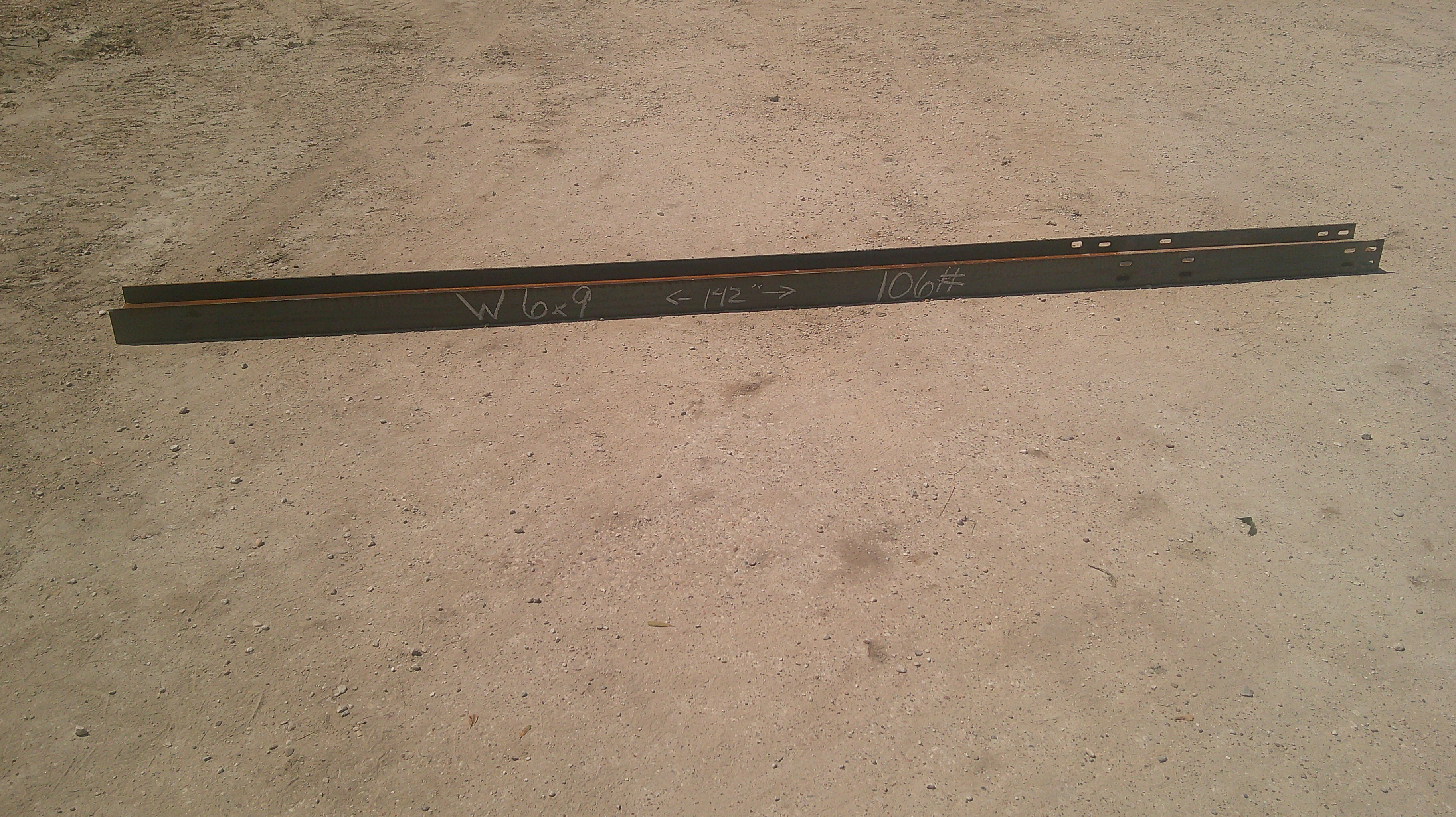 Steel H-Beam - 11'-10" - W6x9 - Image 2