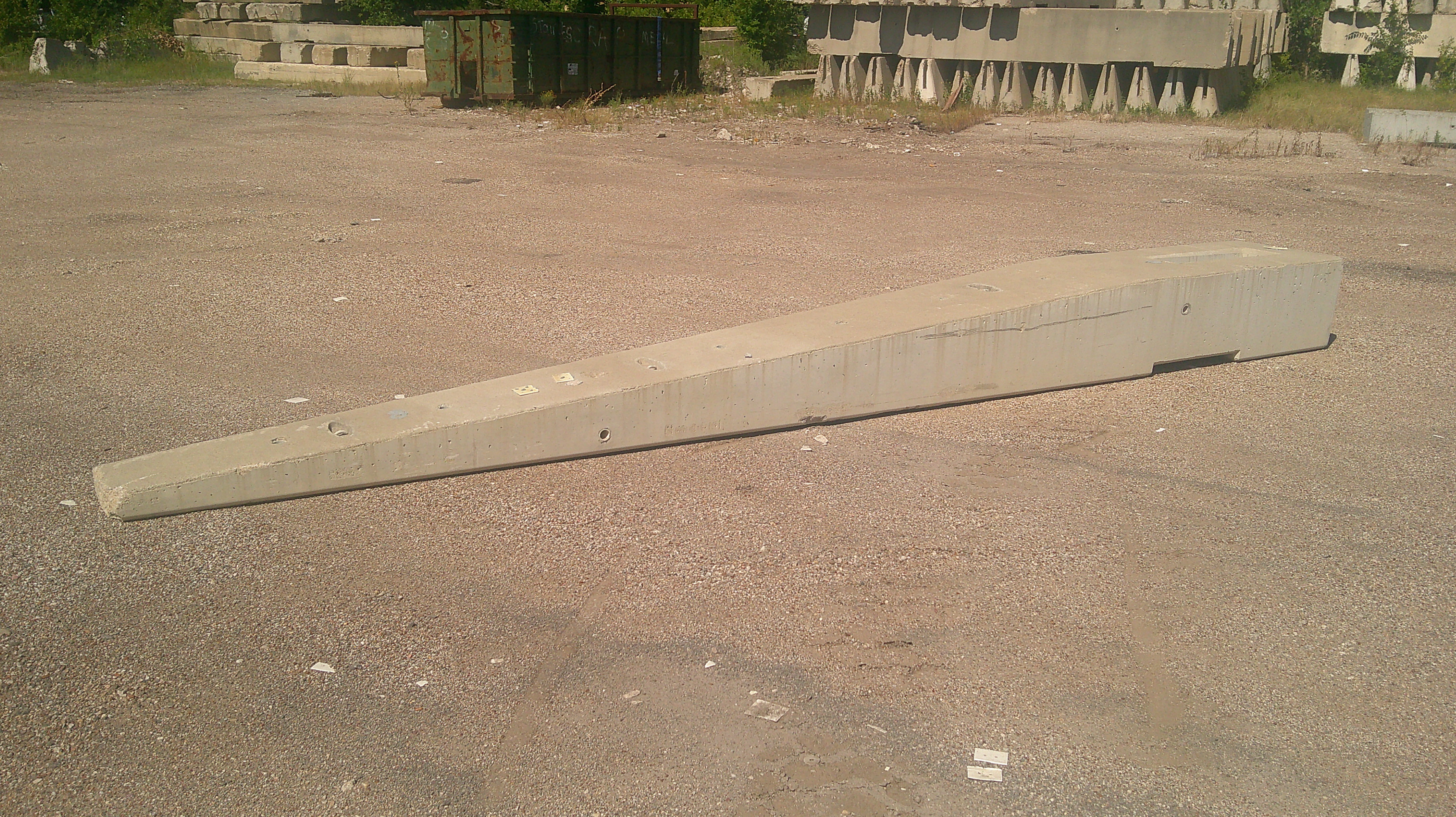 Low Profile Concrete Barrier