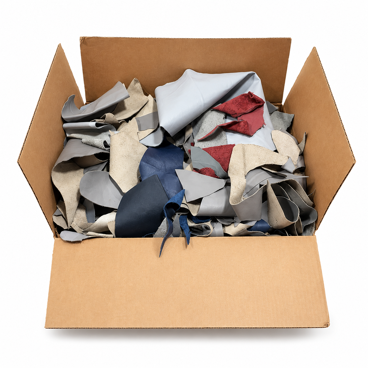 Leather Scraps - 25 lb. Package