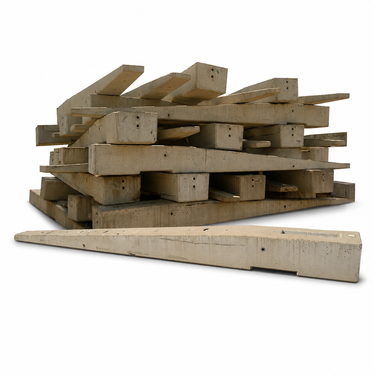 Low Profile Concrete Barriers