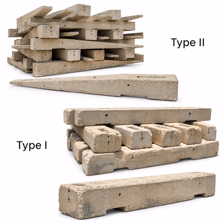 Low Profile Concrete Barriers