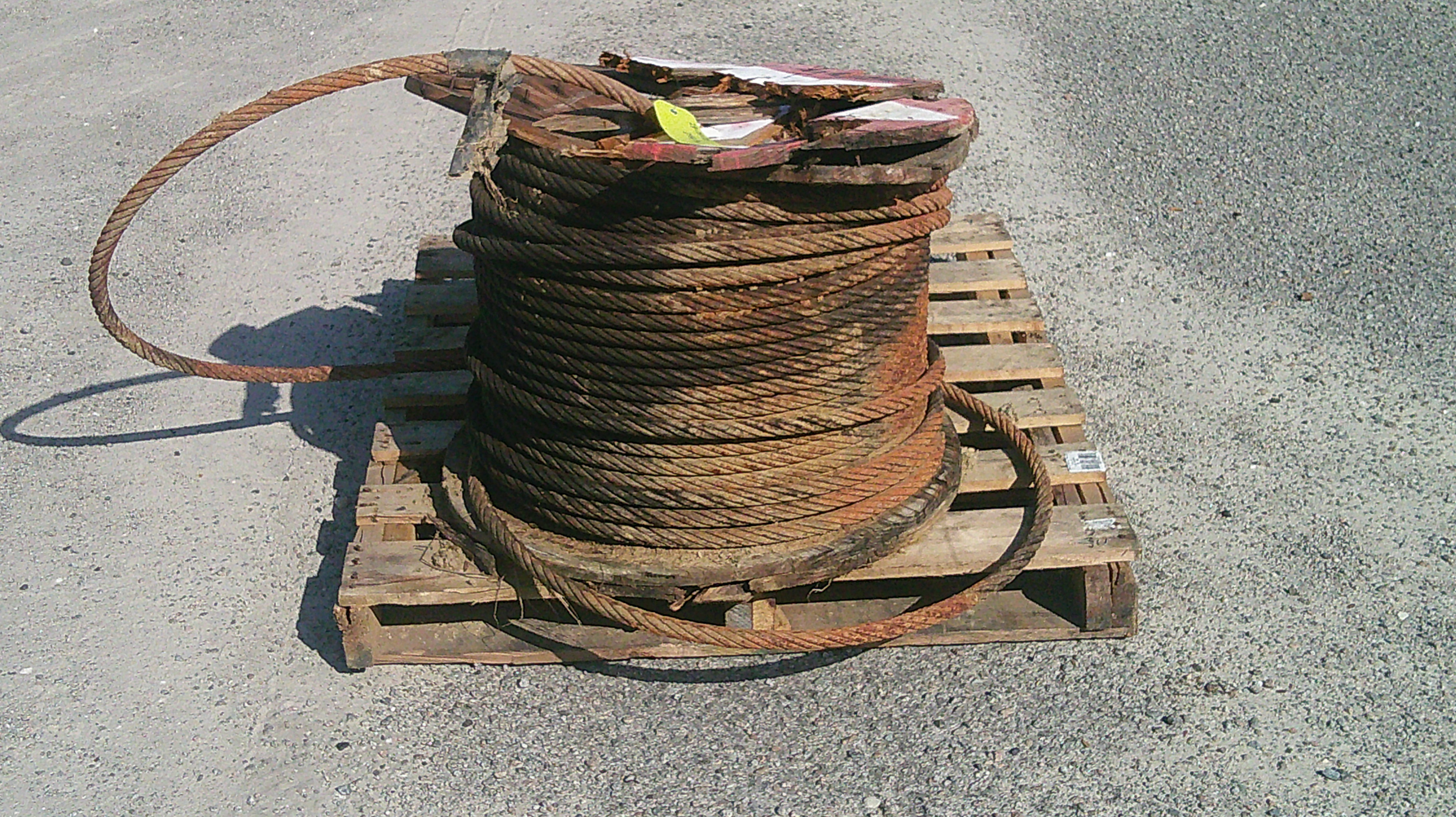 Steel Cable - 1" (DIA) x 1,530'