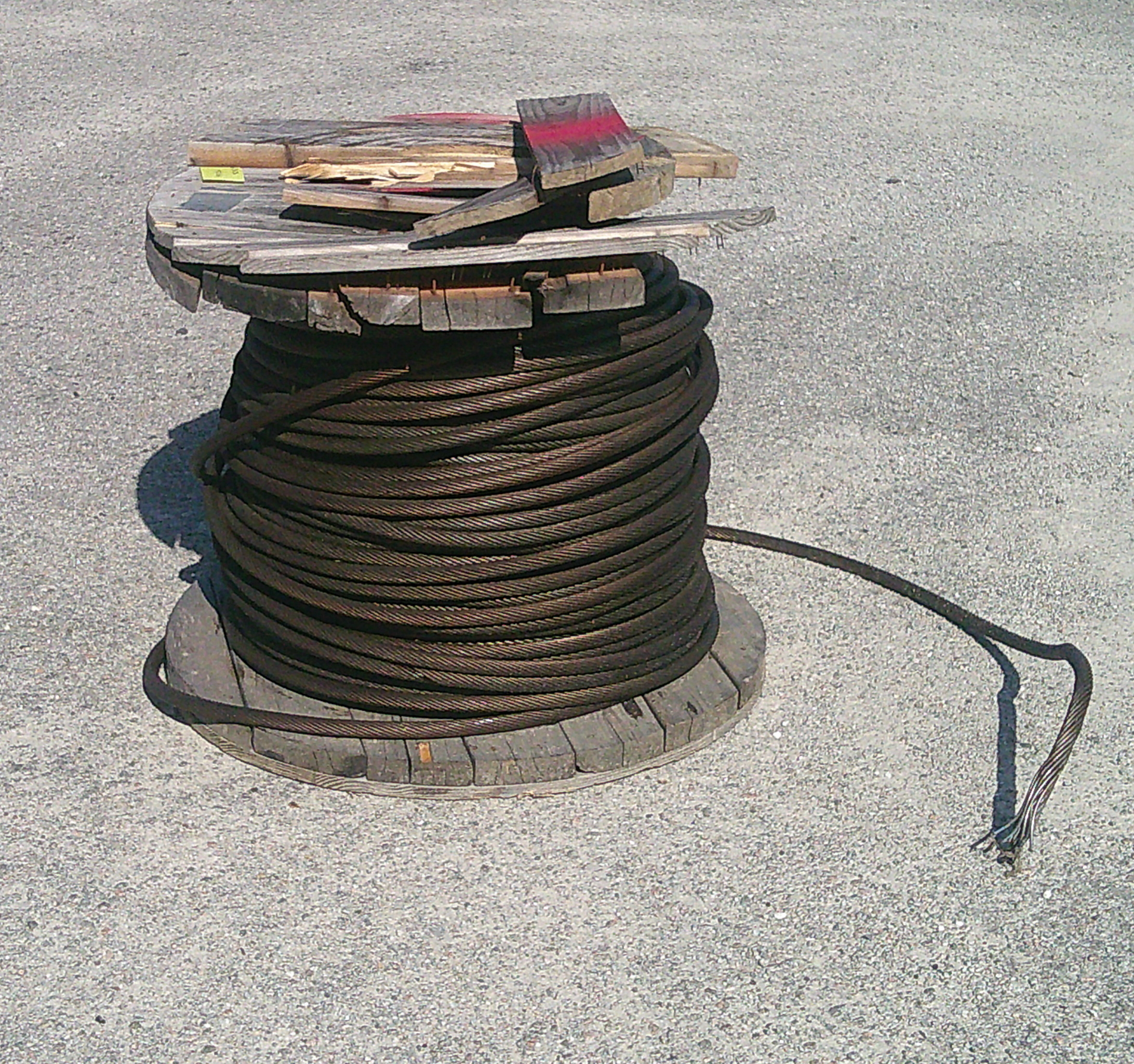 Steel Cable - 1" (DIA) x 920'