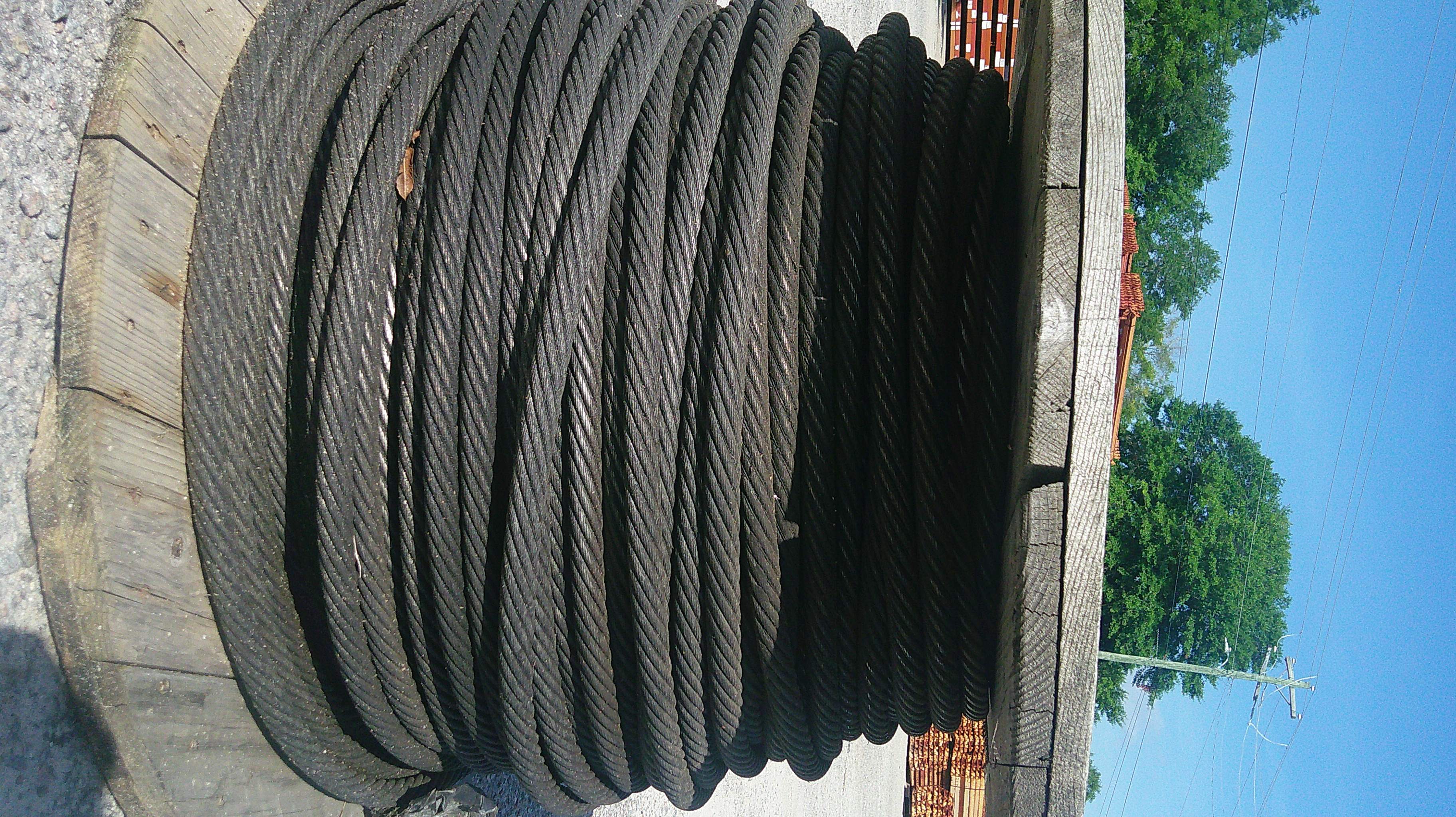 Steel Cable - 1" (DIA) x 900' - Image 2