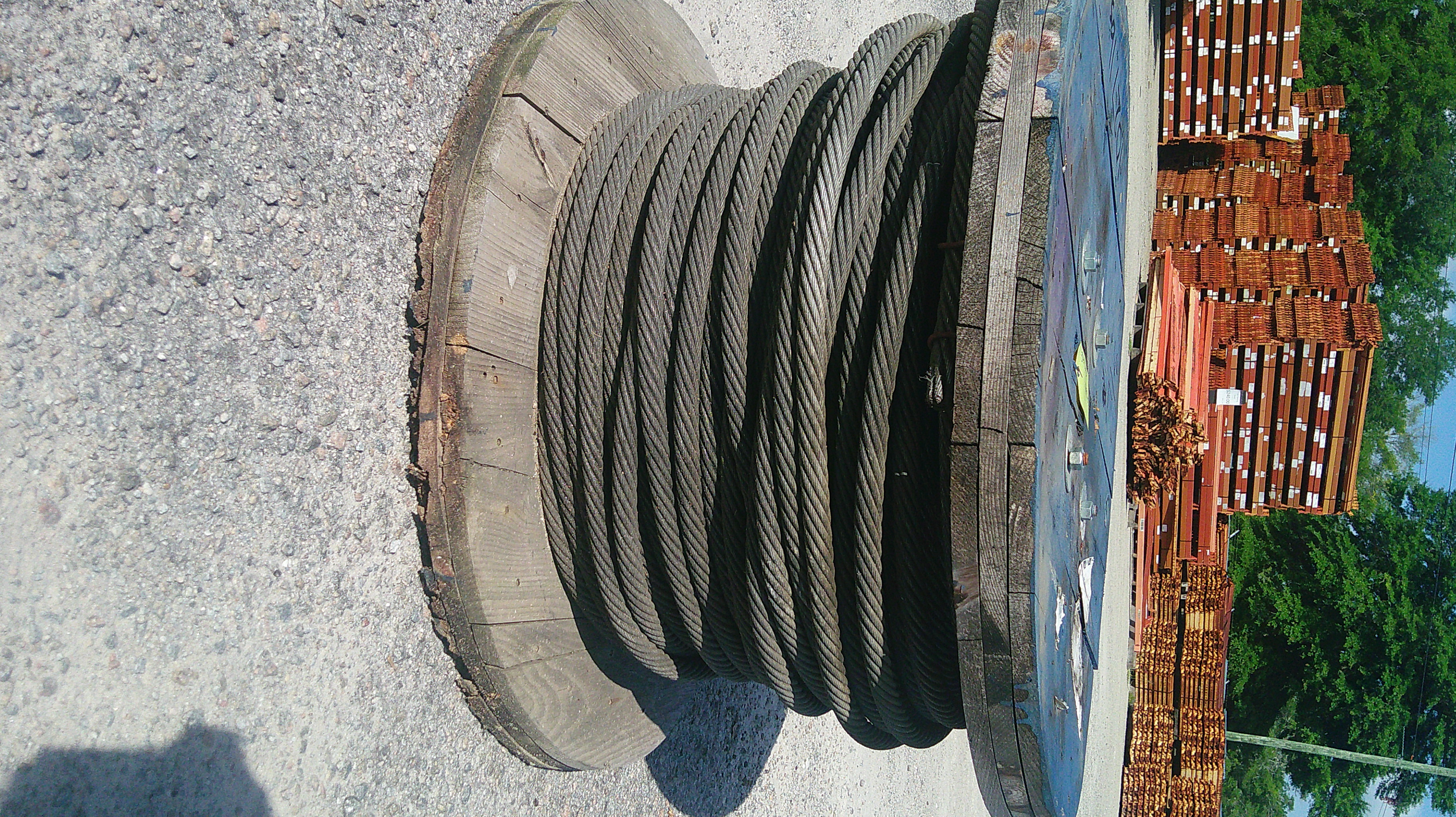Steel Cable - 1" (DIA) x 905' - Image 3