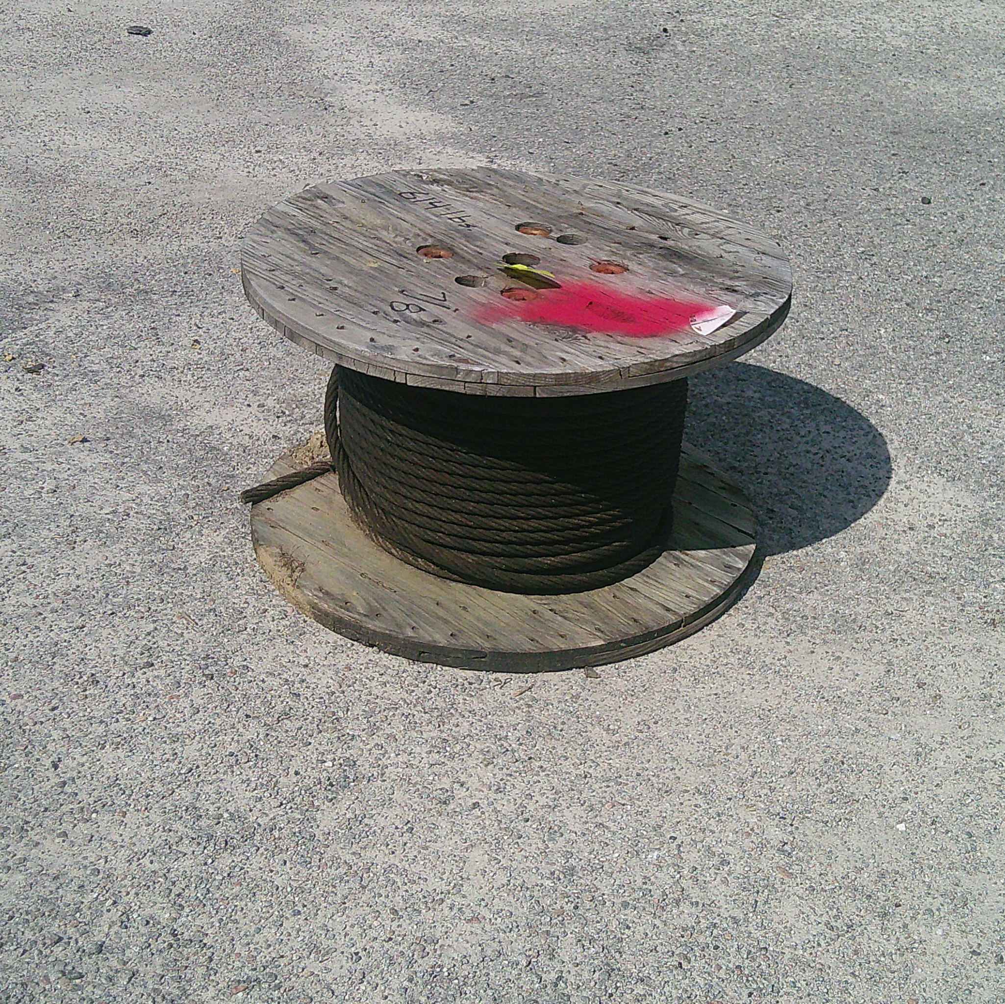 Steel Cable - 7/8" (DIA) x 470'