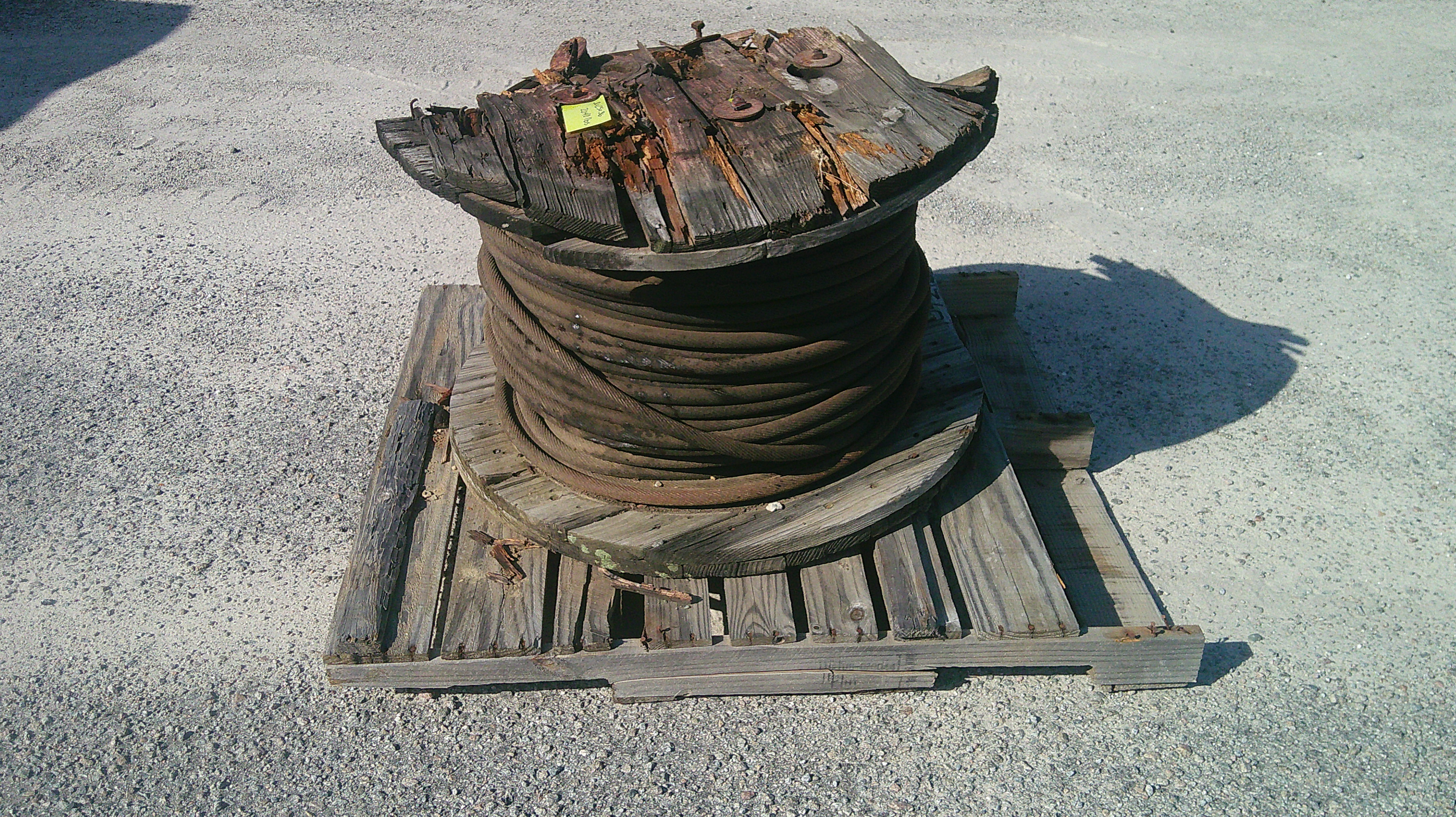 Steel Cable - 1" (DIA) x 1,275'