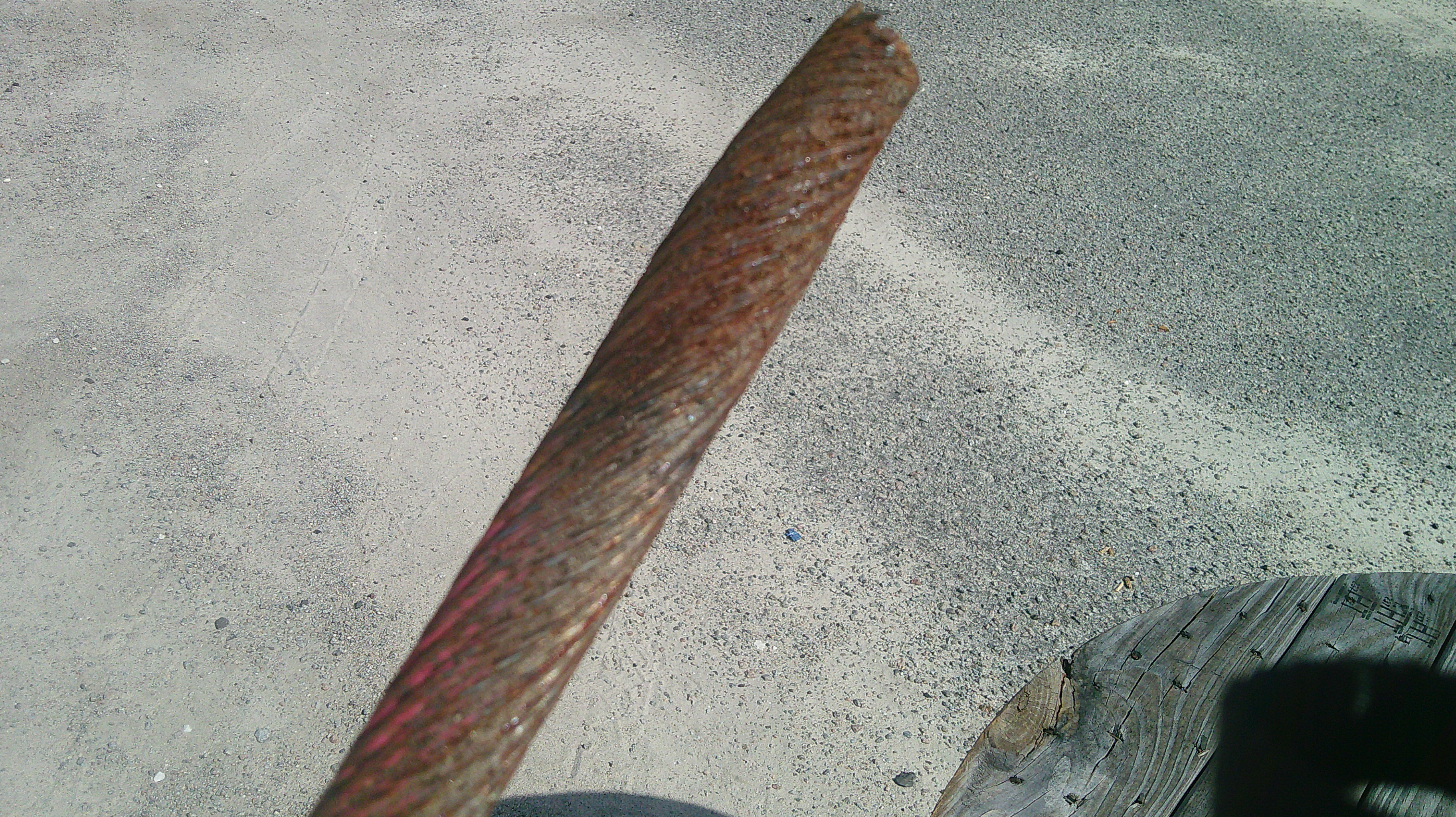 Steel Cable - 1" (DIA) x 970' - Image 3