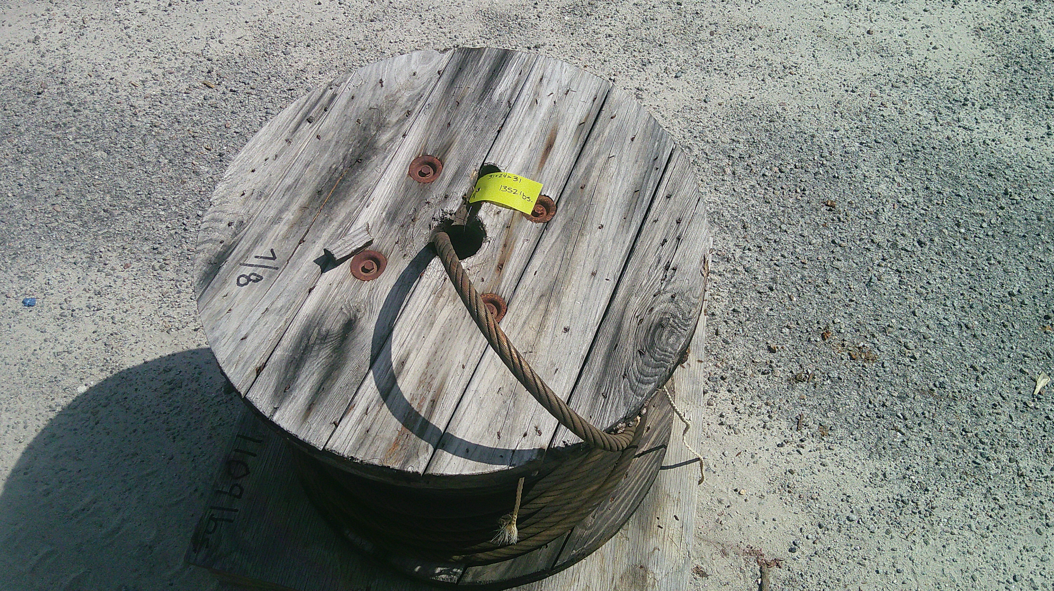 Steel Cable - 7/8" (DIA) x 970' - Image 3