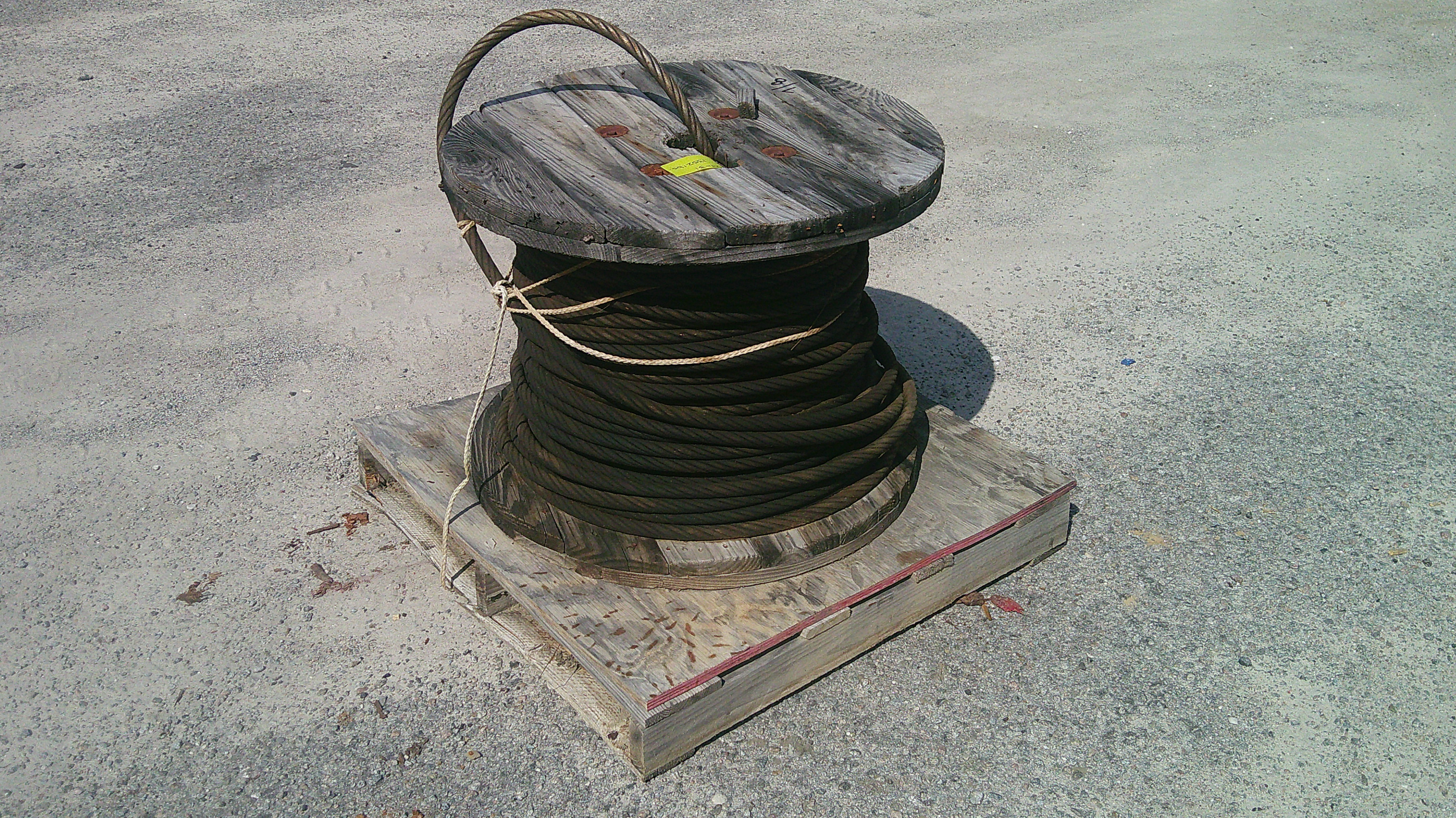 Steel Cable - 7/8" (DIA) x 970'