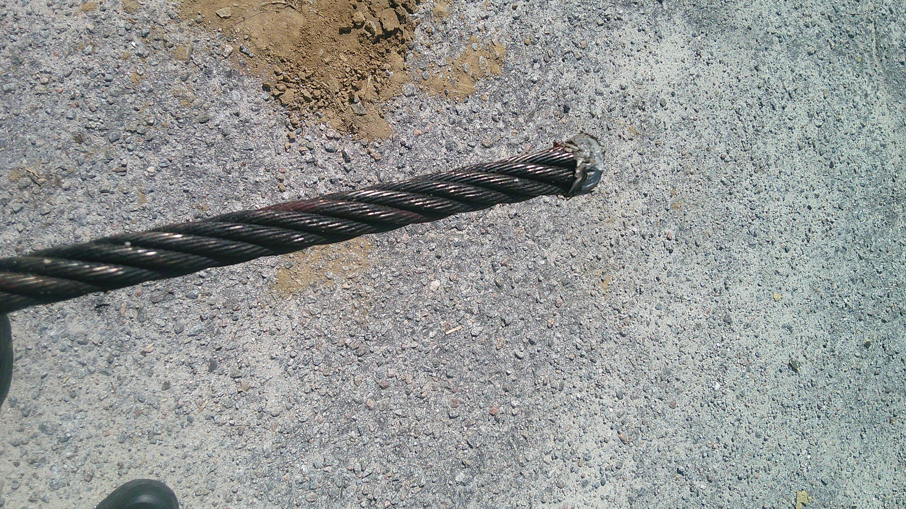 Steel Cable - 1" (DIA) x 1,520' - Image 3
