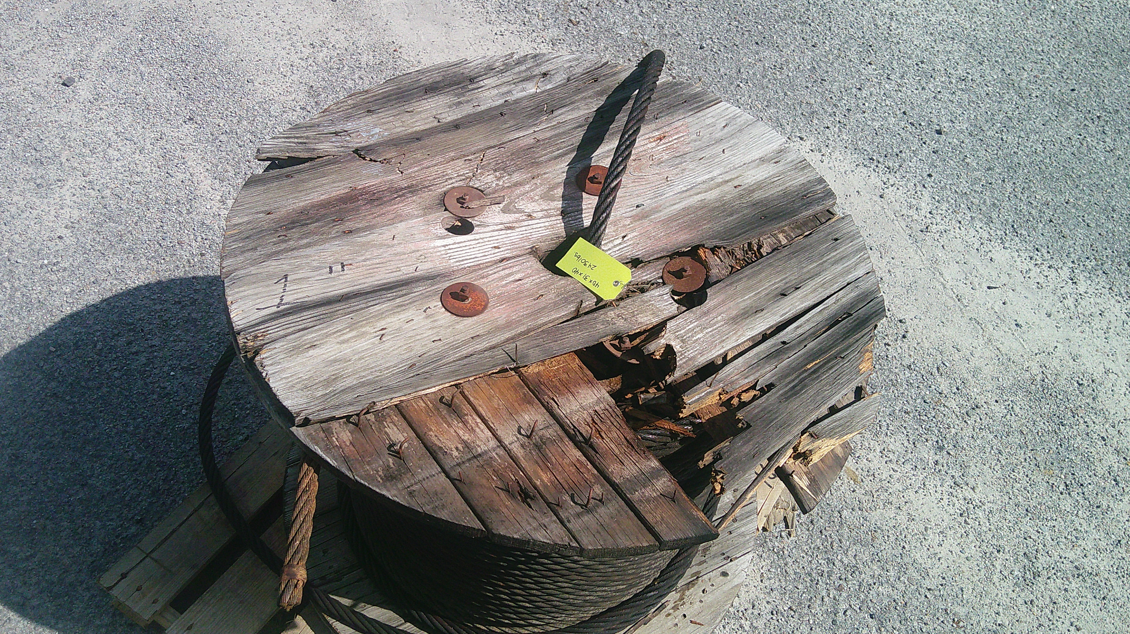 Steel Cable - 1" (DIA) x 1,520' - Image 4