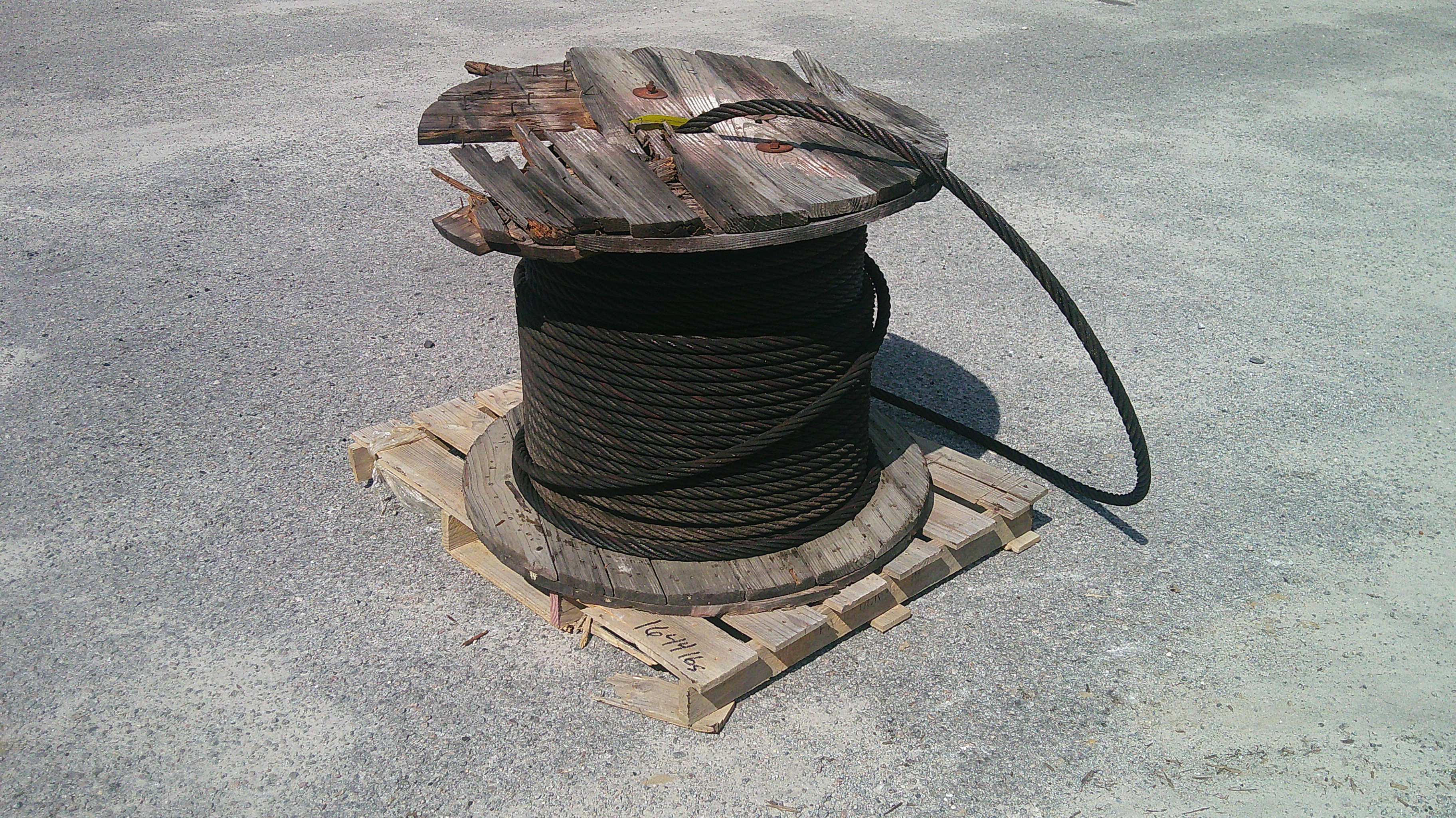 Steel Cable - 1" (DIA) x 1,520'