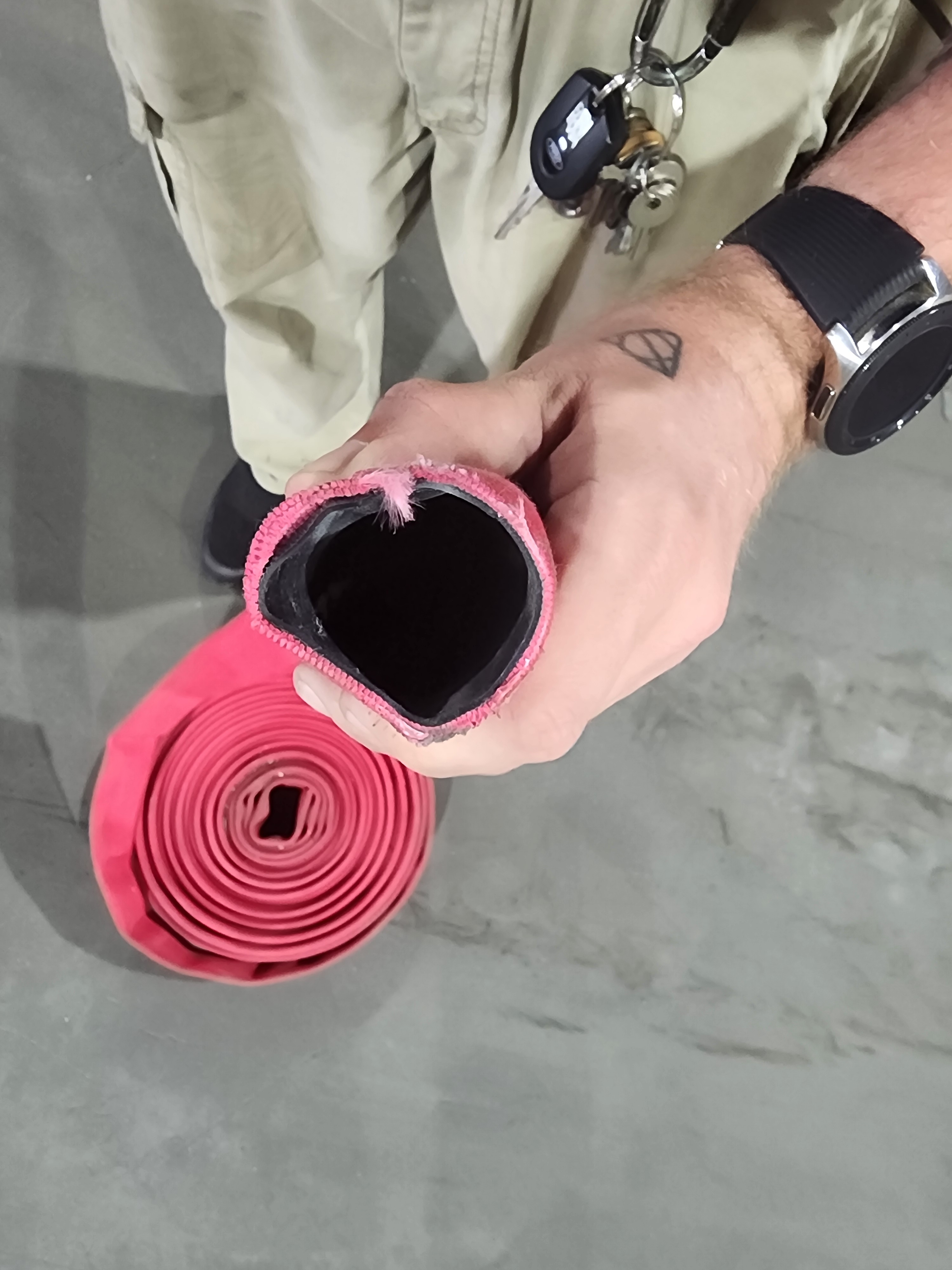 Fire Hose - 1-1/2" x 50' - No Couplings - Image 3