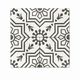 Cement Tile - Aztec Black - Case QTY Cement Tiles