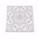 Encaustic Cement Tile - Aztec Gray - Case QTY Encaustic Cement Tile