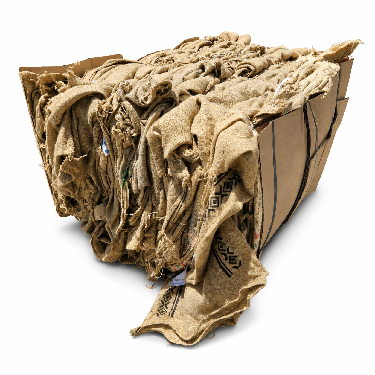 Burlap Coffee Sacks - Approx. 500 Per Bundle