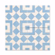 Encaustic Cement Tile - Cambridge Blue - Case QTY