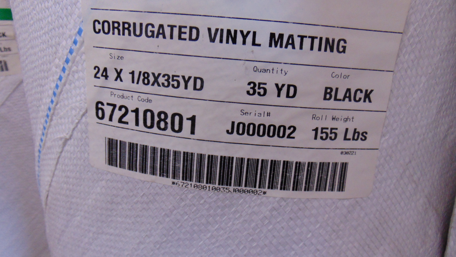 Corrugated Vinyl Matting