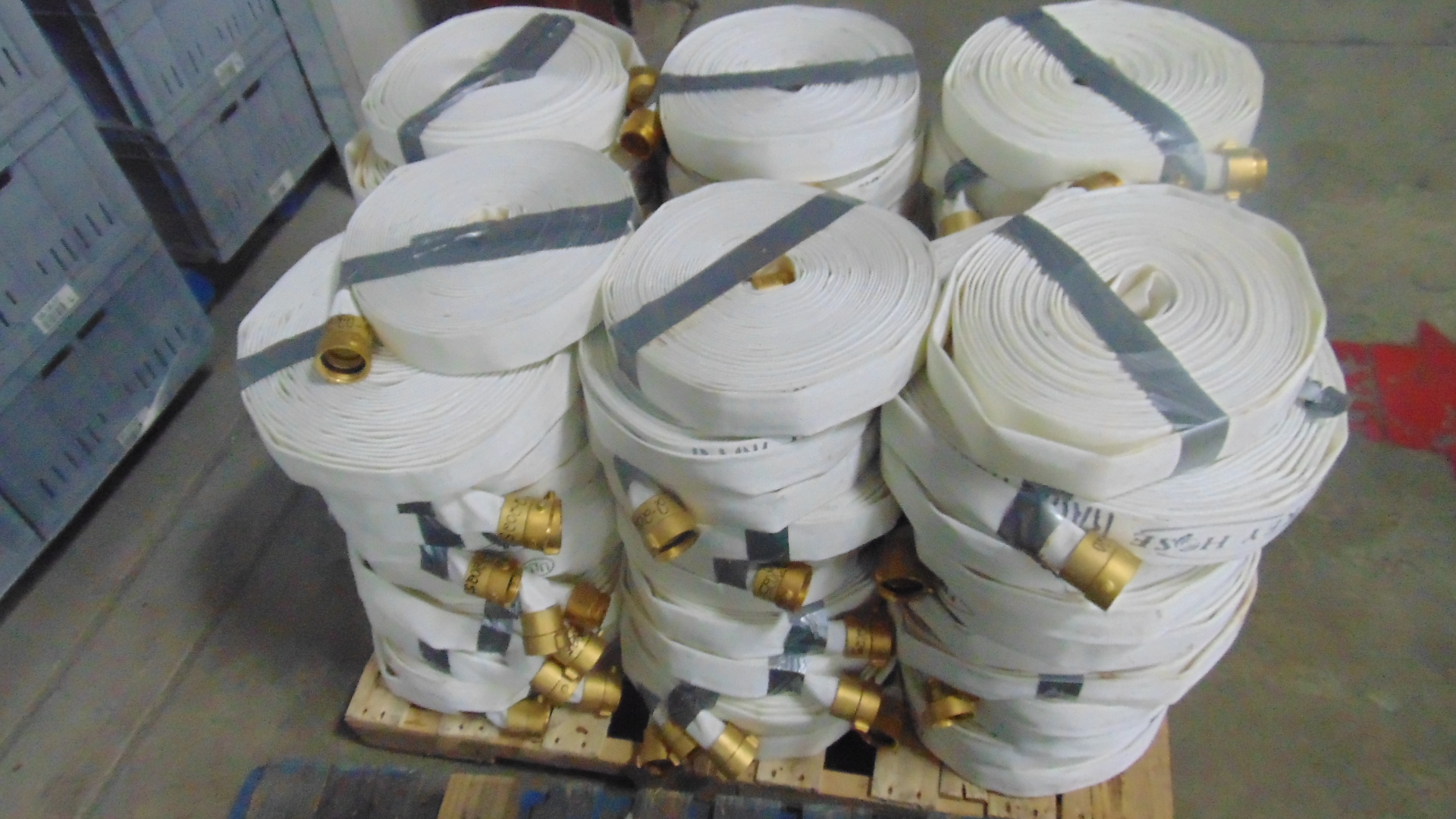 Fire Hose with Couplings