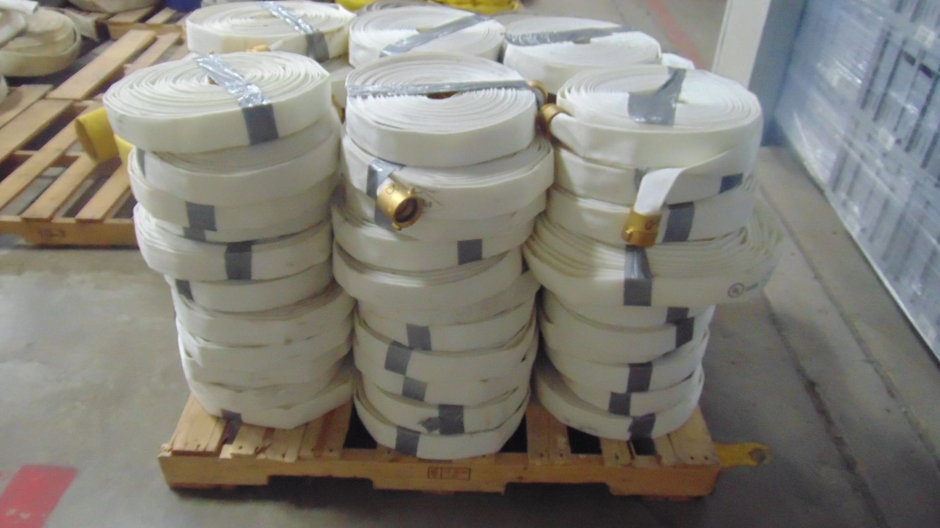 Fire Hose with Couplings