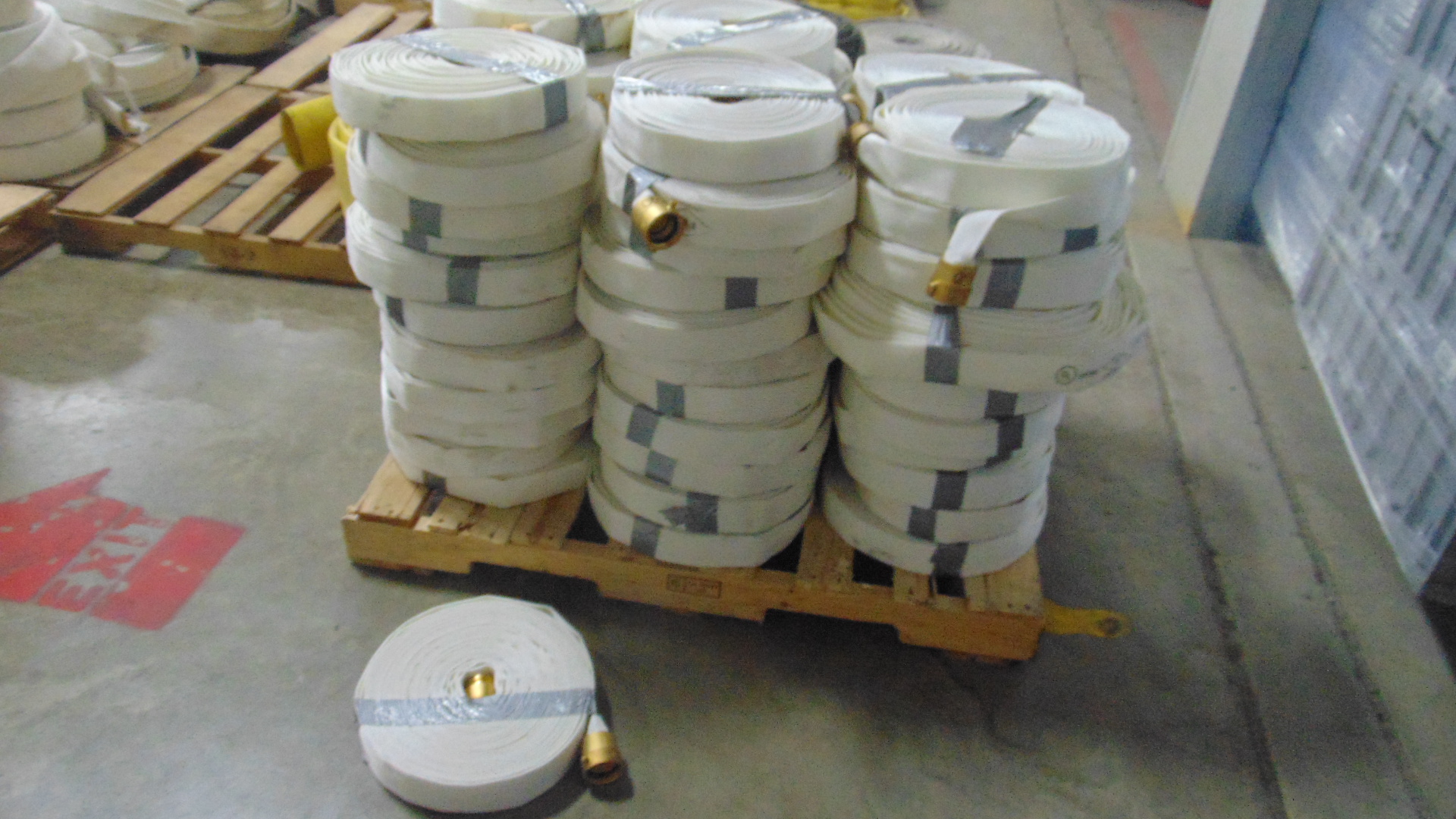 Fire Hose with Couplings