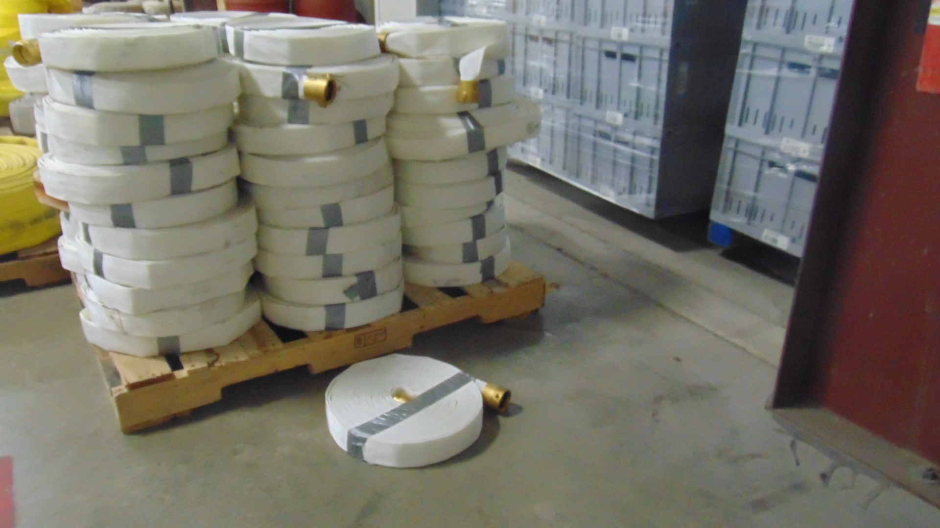 Fire Hose with Couplings