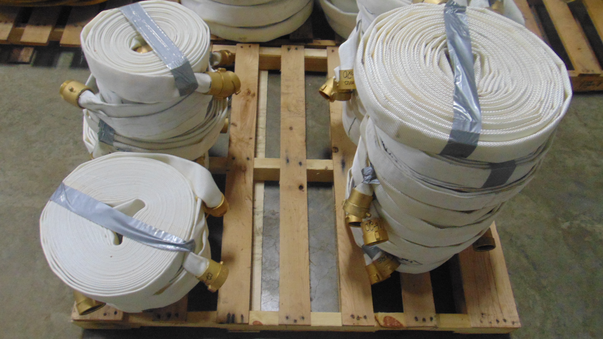 Fire Hose with Couplings