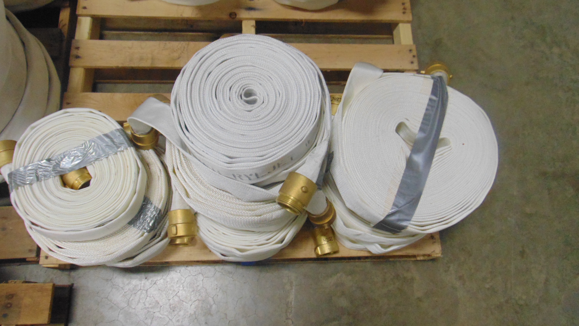 Fire Hose with Couplings