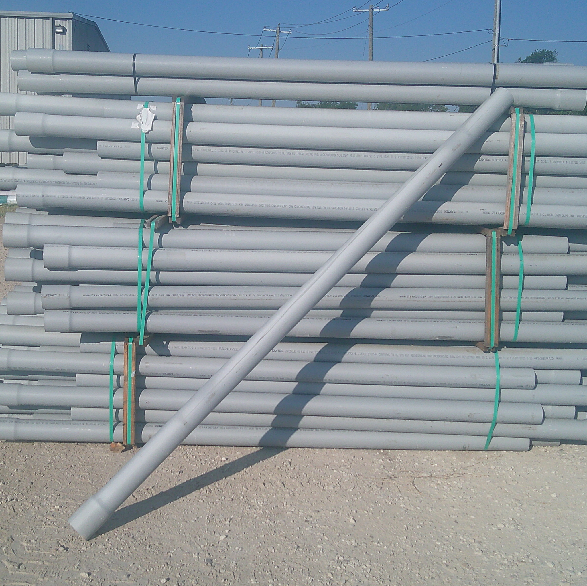 SCH40 Plastic Pipe - Conduit