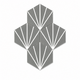 Cement Tile - Hex Menara Black - Case QTY Cement Tiles