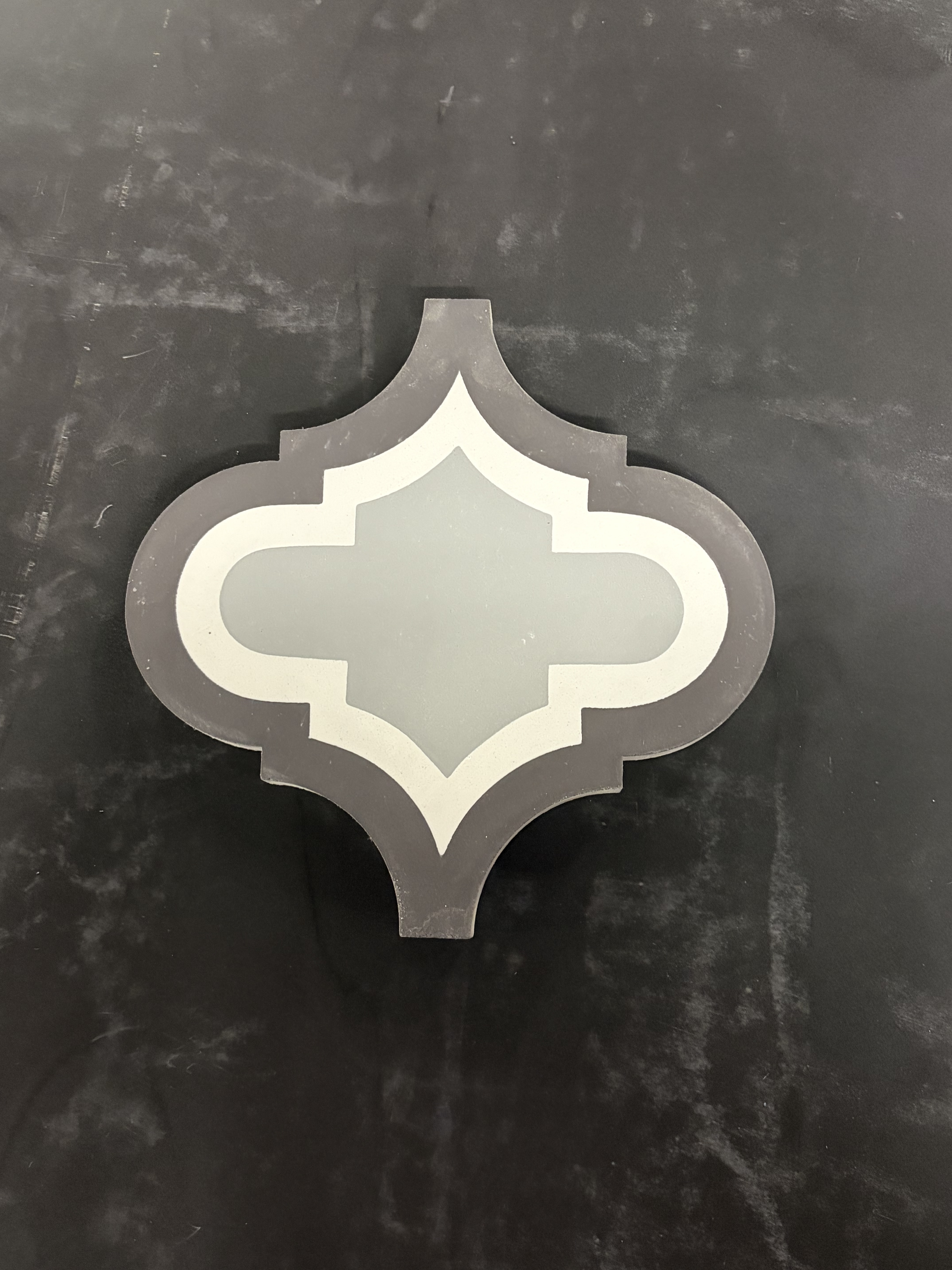 Encaustic Cement Tile - Arabesque - Case QTY - Image 3