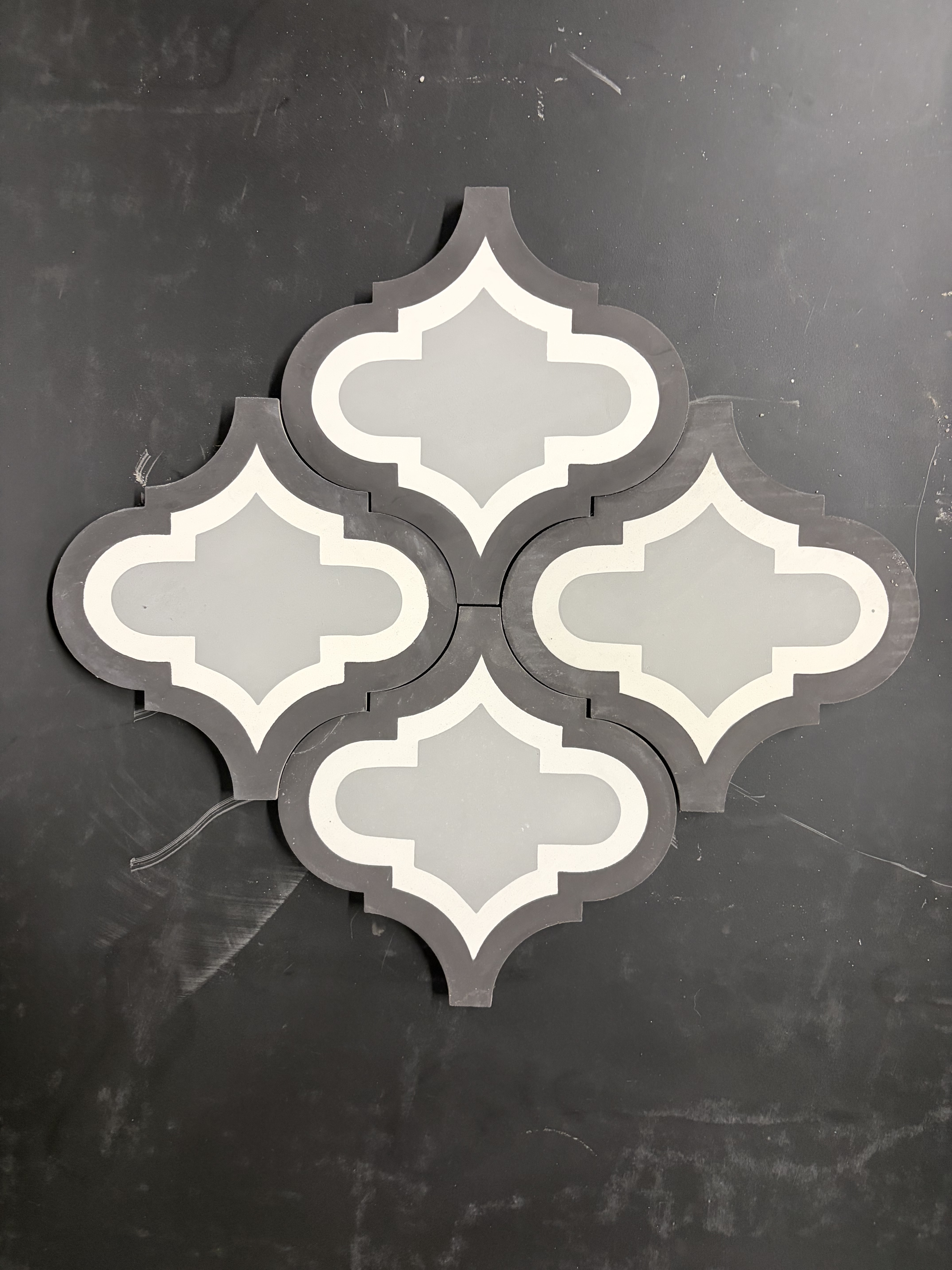 Encaustic Cement Tile - Arabesque - Case QTY - Image 2