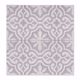 Encaustic Cement Tile - Laurent Gray - Case QTY Encaustic Cement Tile