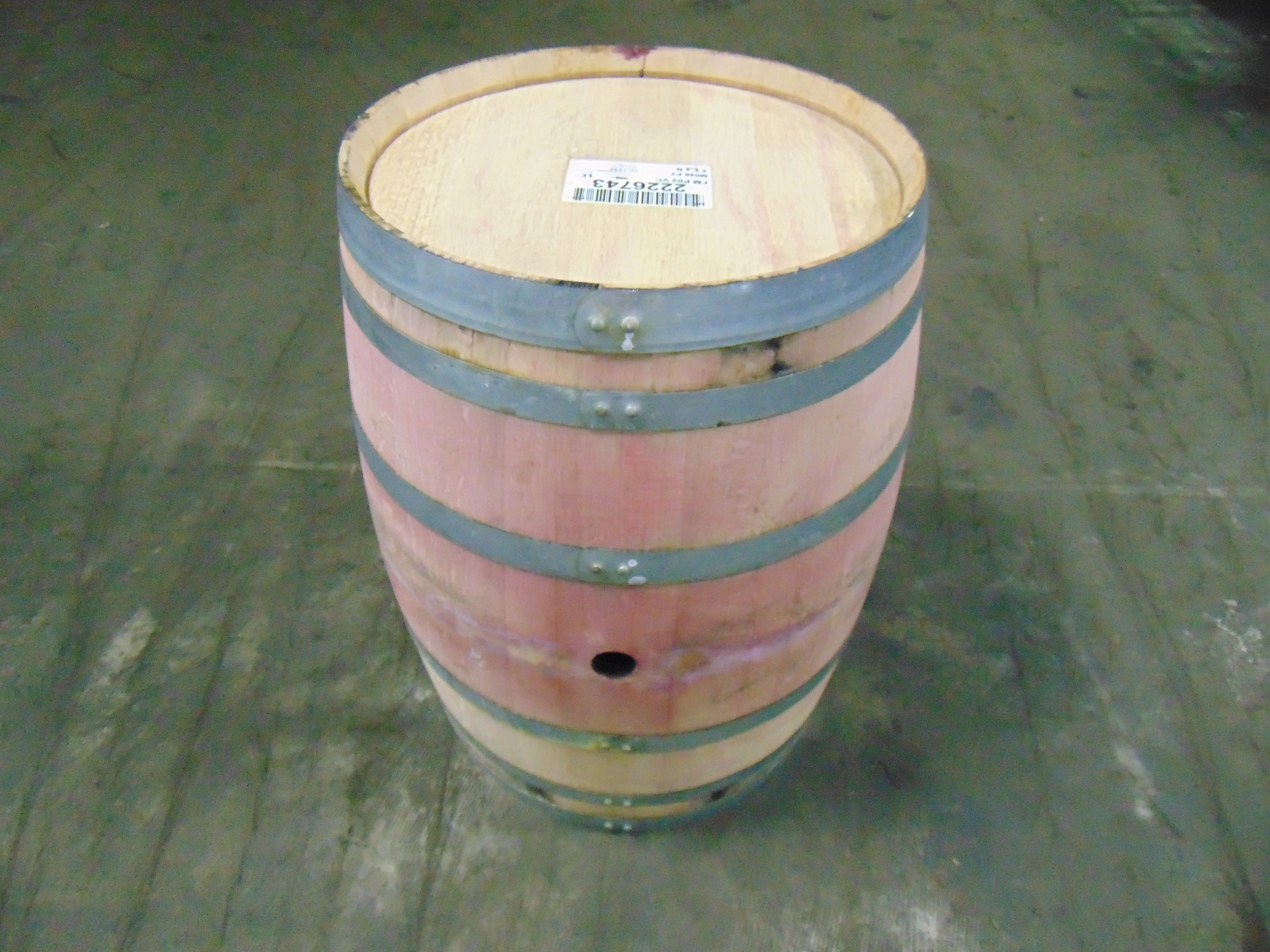 Wooden Wine Barrel