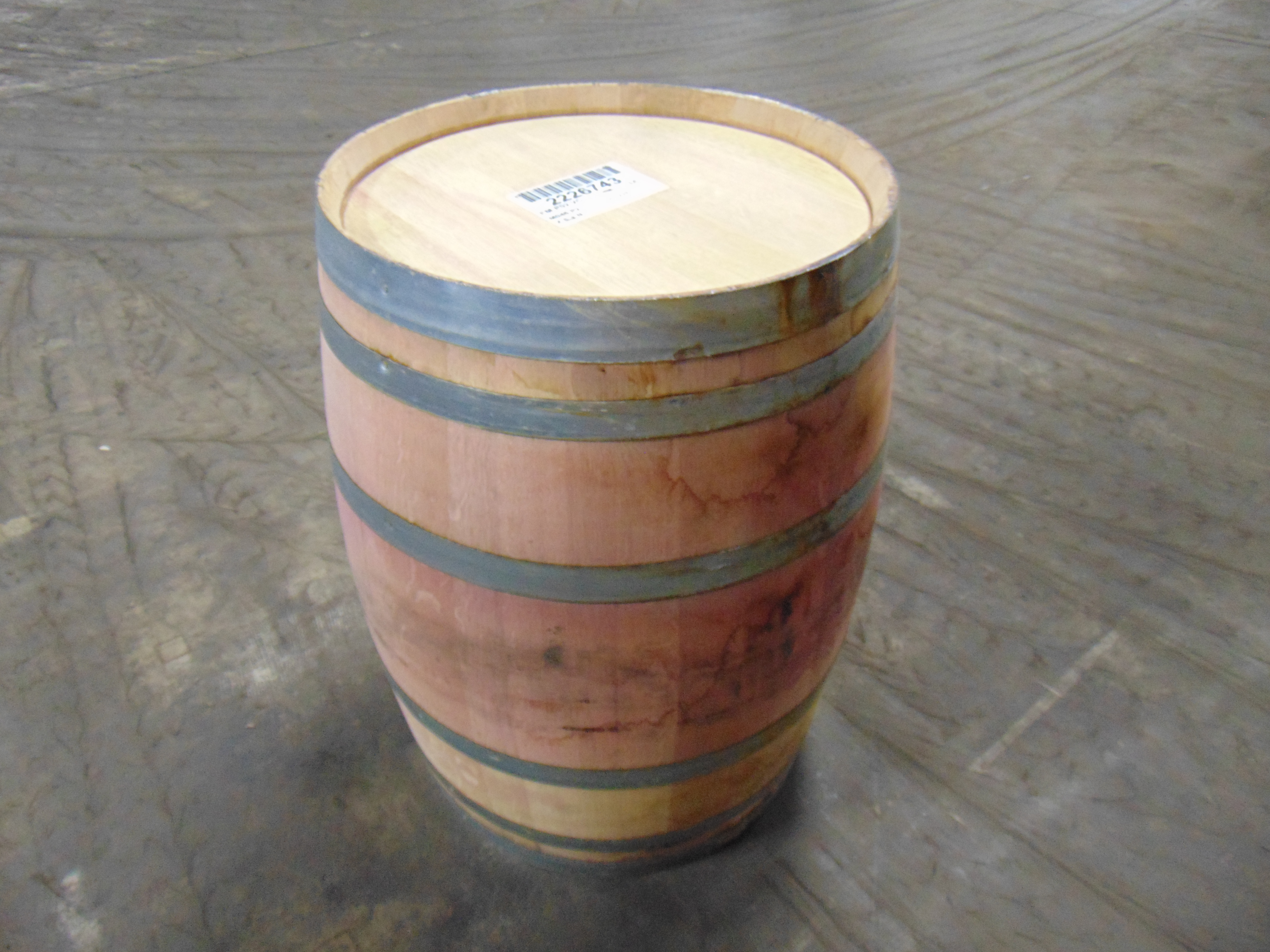 Wooden Wine Barrel - Image 2