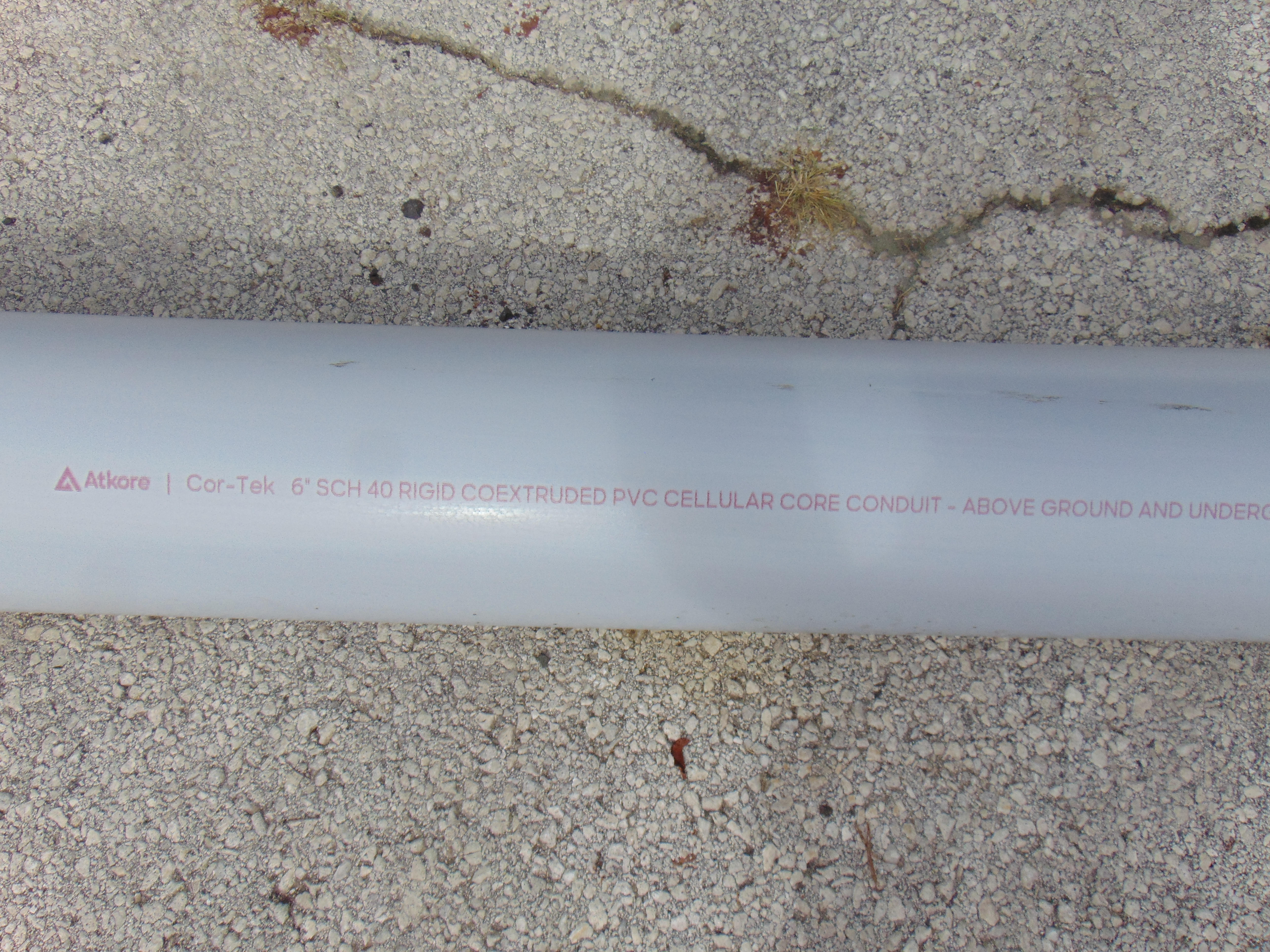 Plastic PVC Pipe