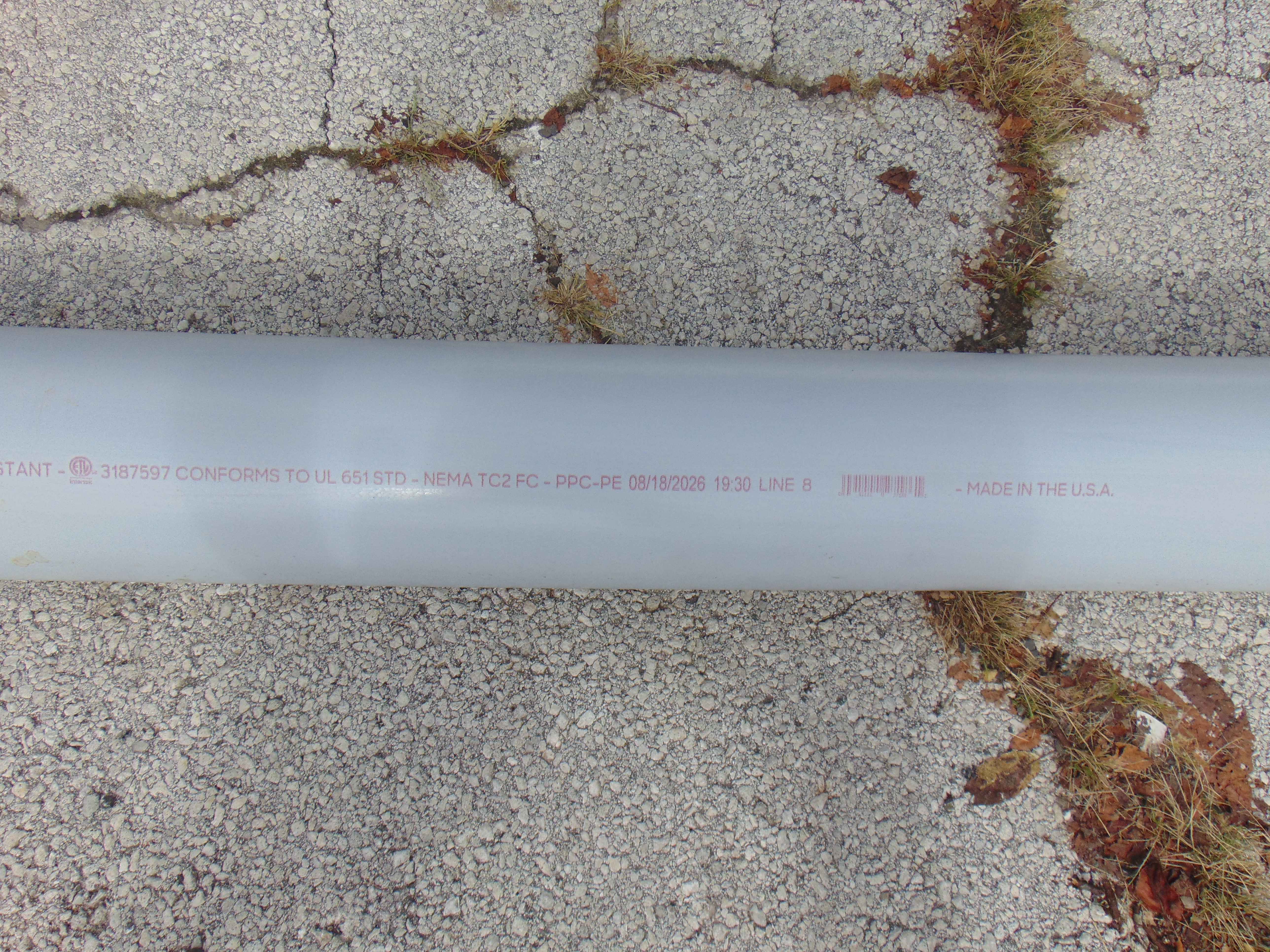 Plastic PVC Pipe