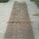 Steel Grating - 21-1/2" x 10' x 1" - Rusty Steel grating