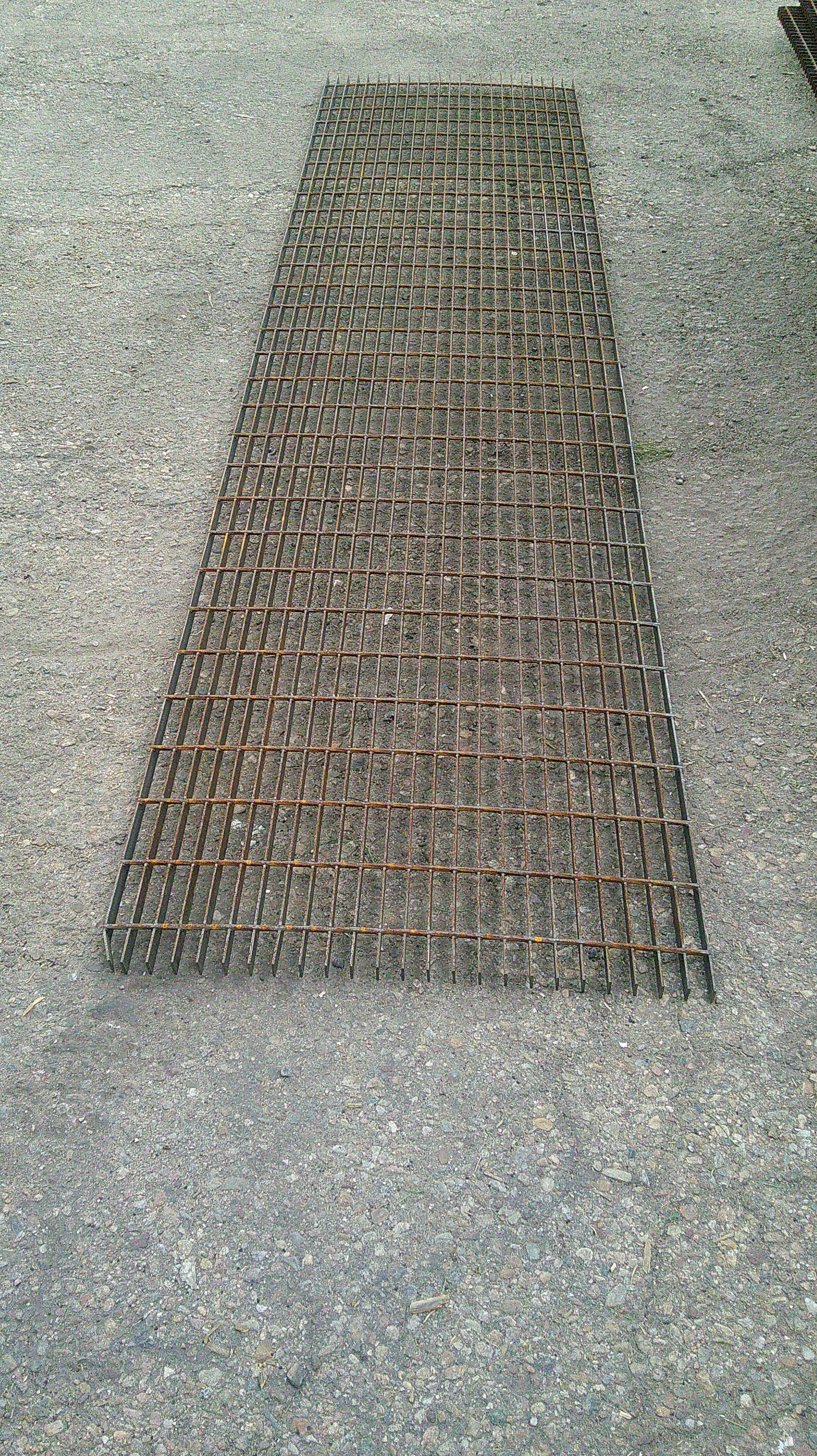 Steel Grating - 21-1/2" x 10' x 1" - Rusty - Image 3