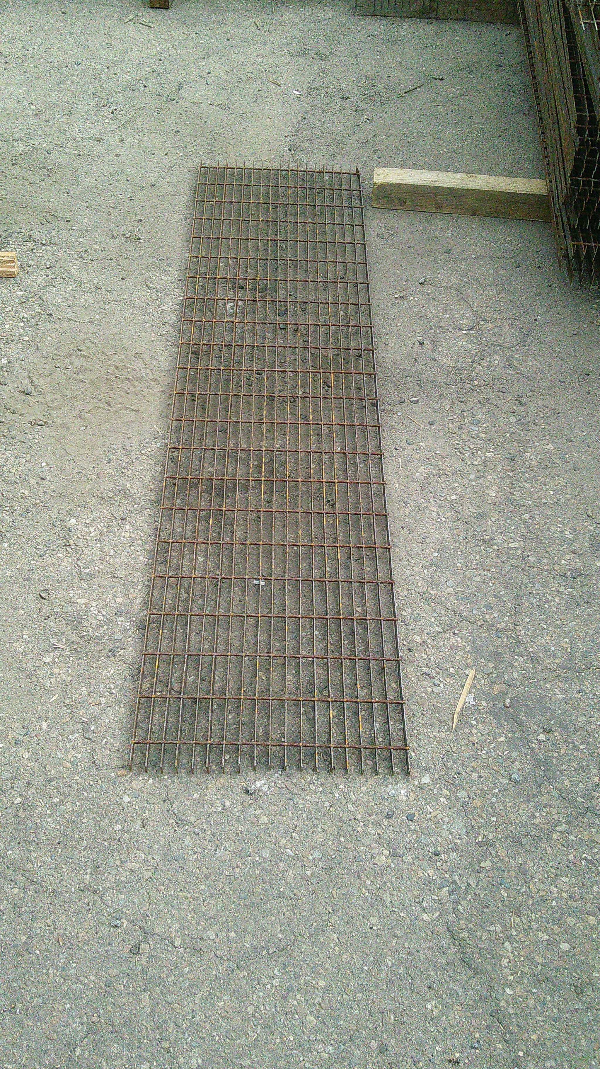 Steel Grating - 21-1/2" x 10' x 1" - Rusty - Image 2