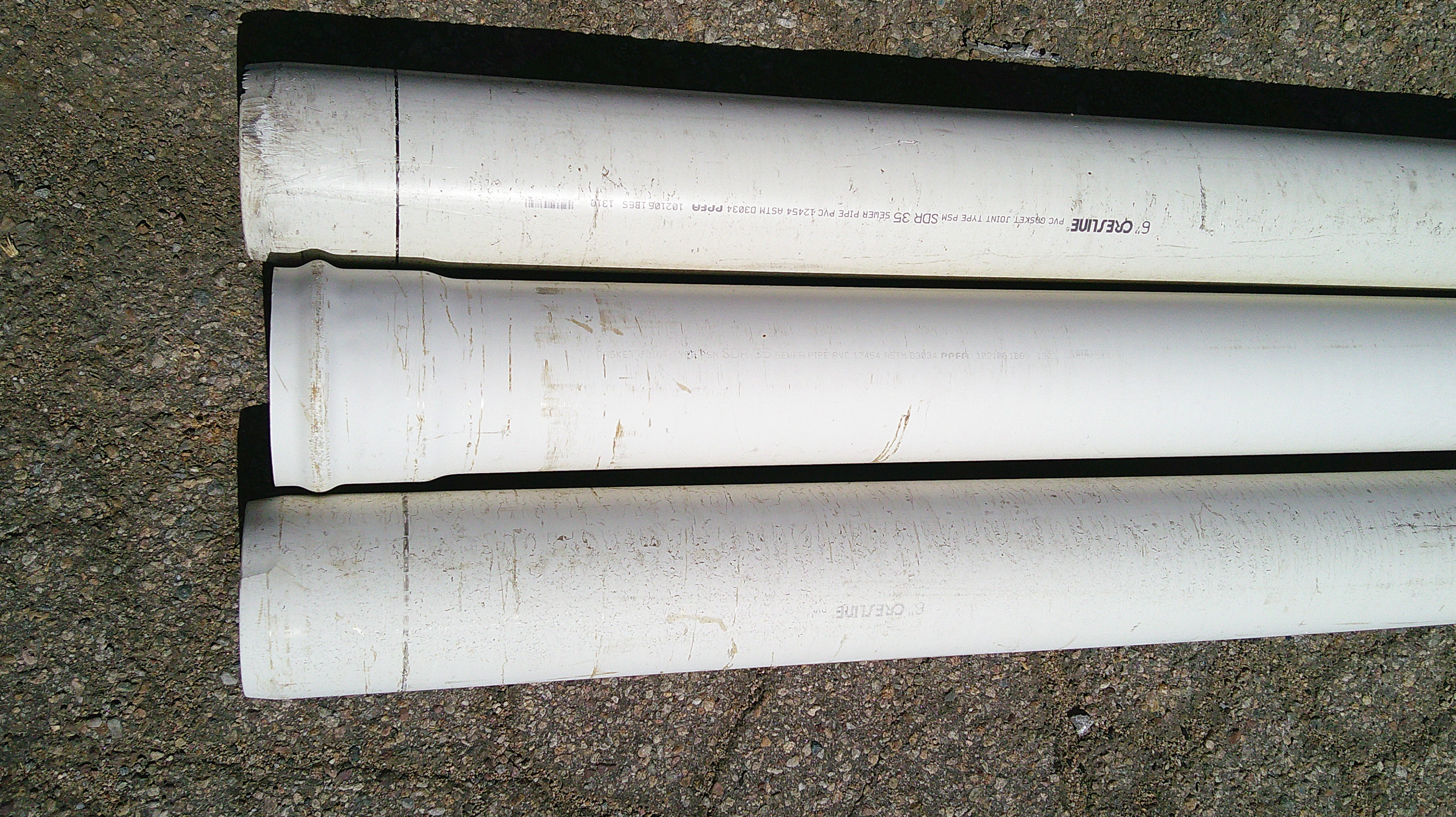 Plastic PVC Pipe