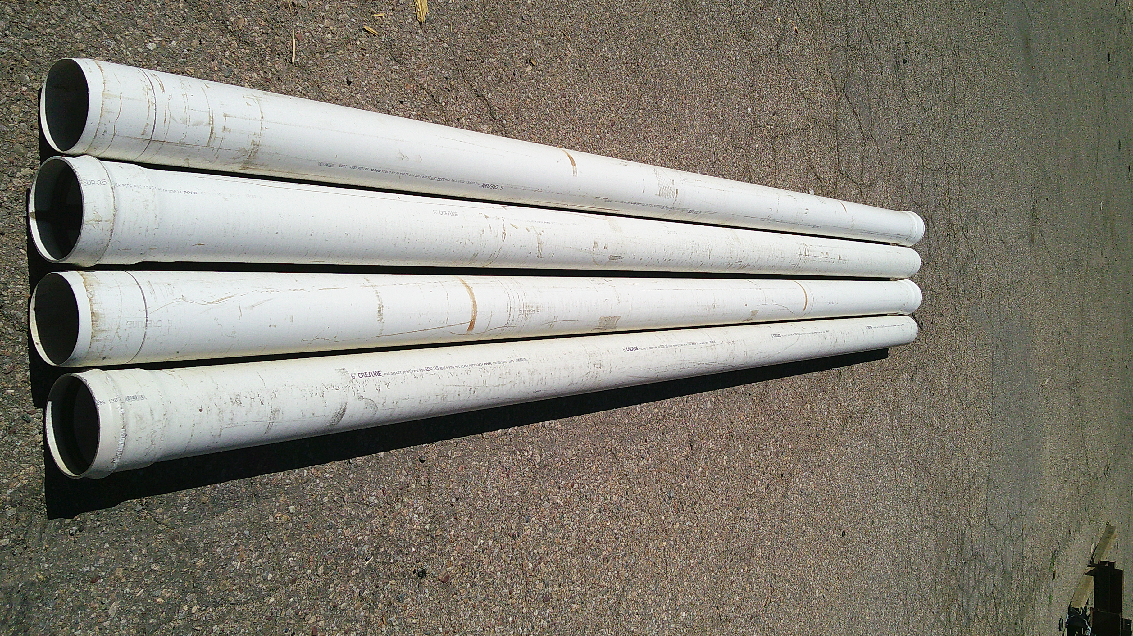 Plastic PVC Pipe